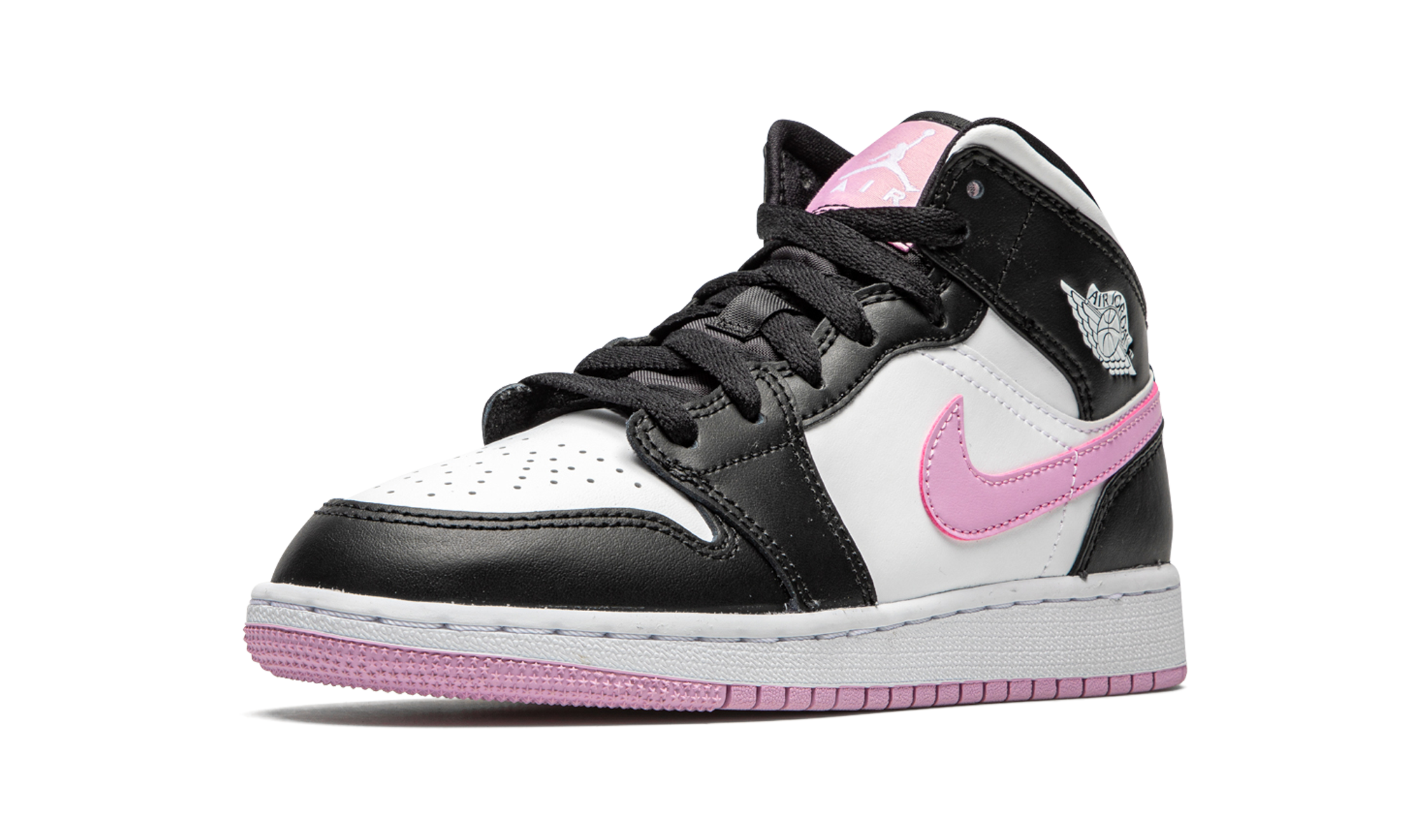 Air Jordan 1 Mid White Black Light Arctic Pink - resellguru.app