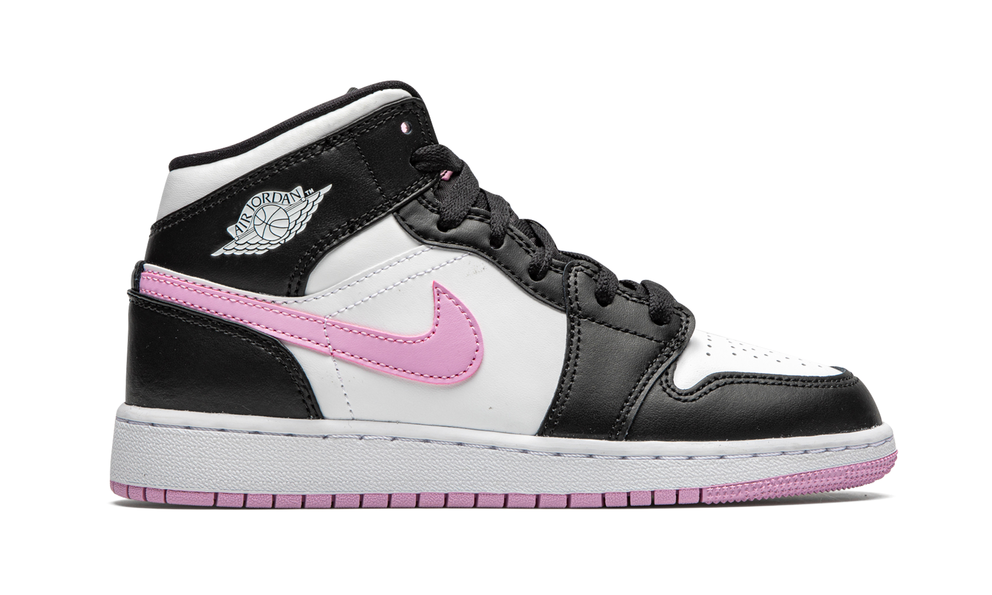Air Jordan 1 Mid White Black Light Arctic Pink - resellguru.app