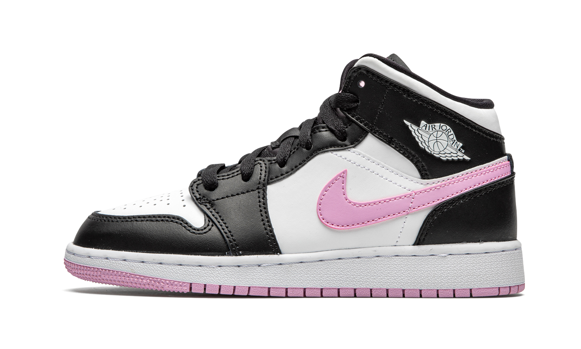 Air Jordan 1 Mid White Black Light Arctic Pink - resellguru.app