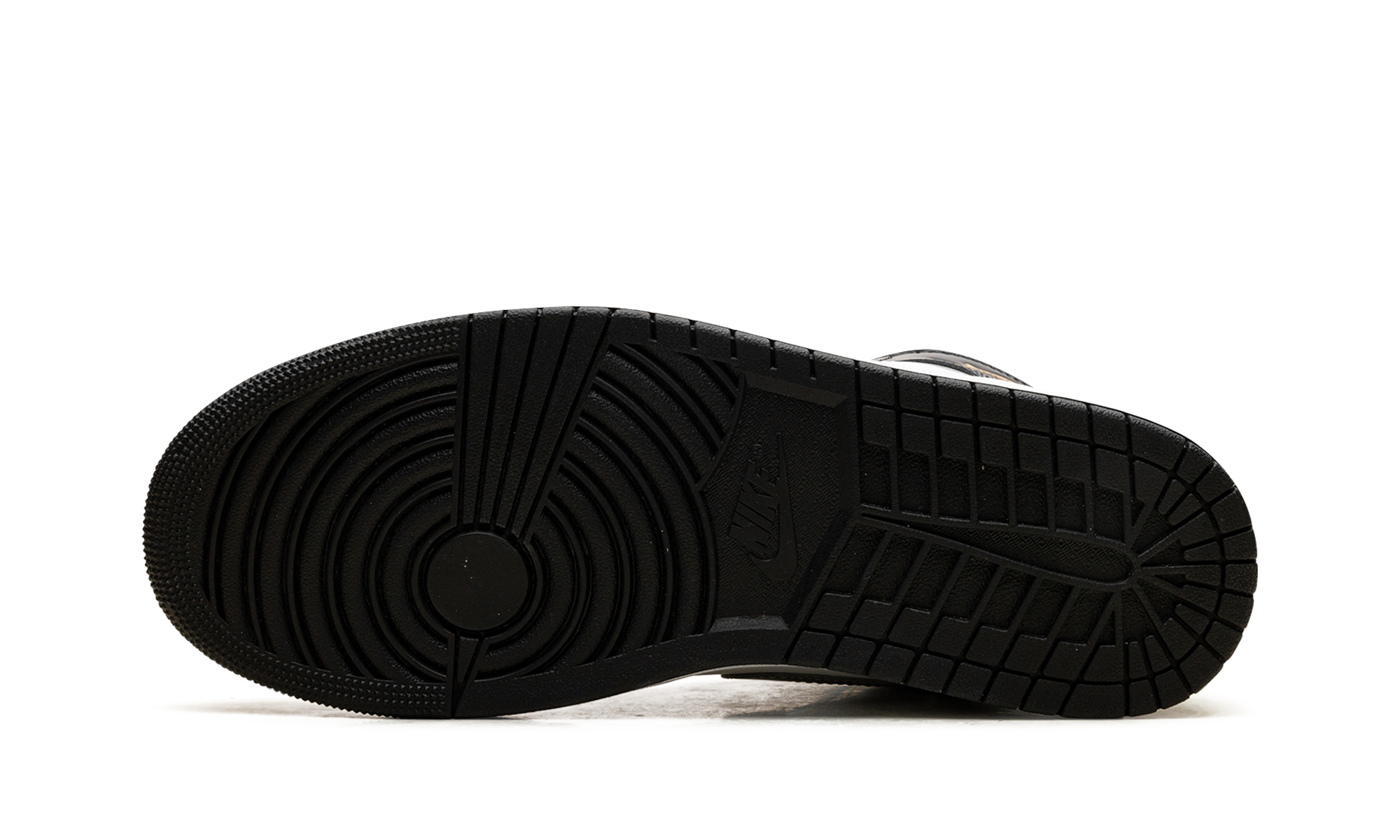 Air Jordan 1 Mid SE Patent Black White Metallic Silver Metallic Gold - resellguru.app