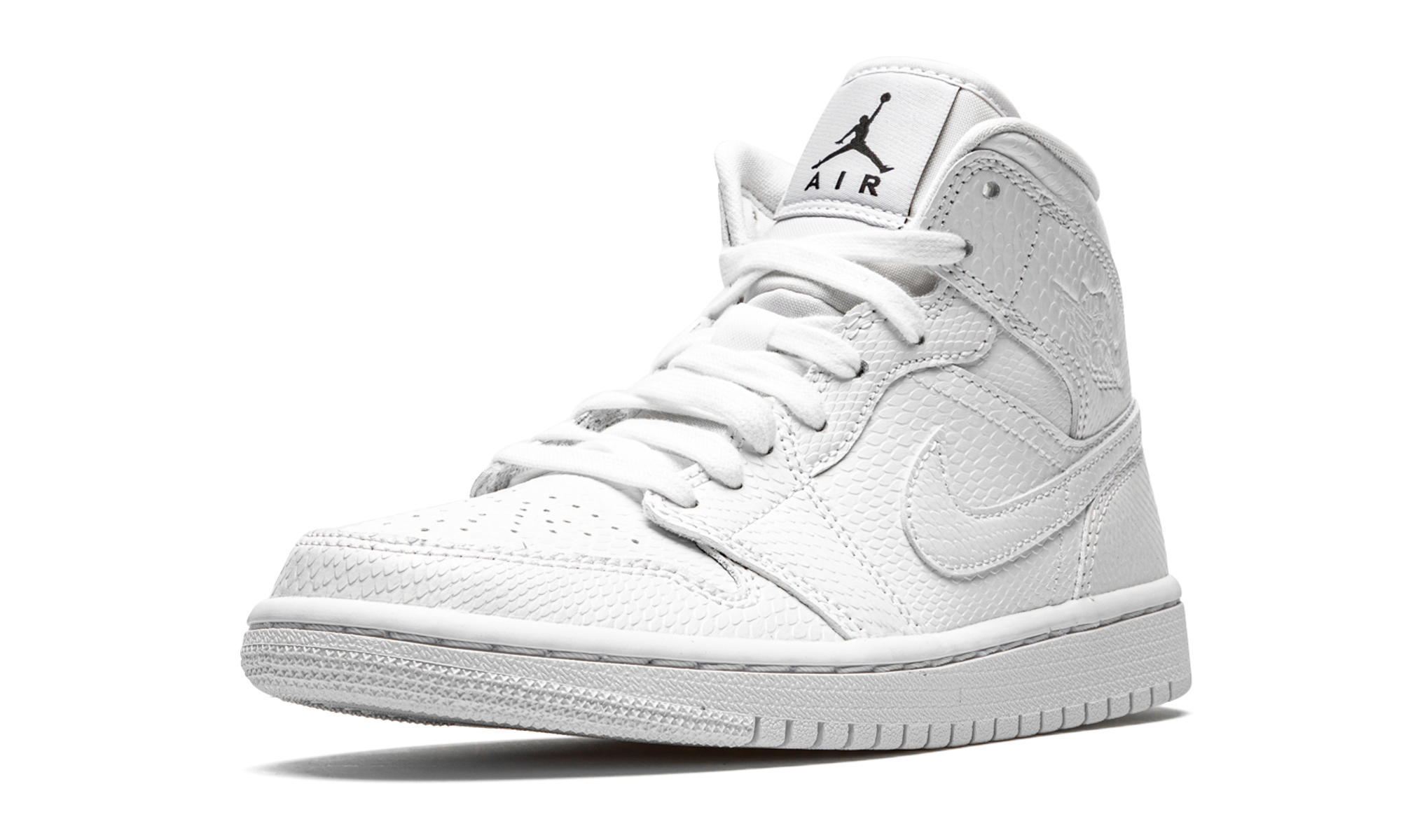 Air Jordan 1 Mid White Snakeskin - resellguru.app