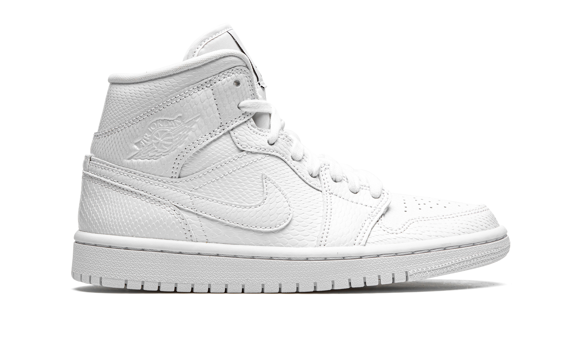 Air Jordan 1 Mid White Snakeskin - resellguru.app