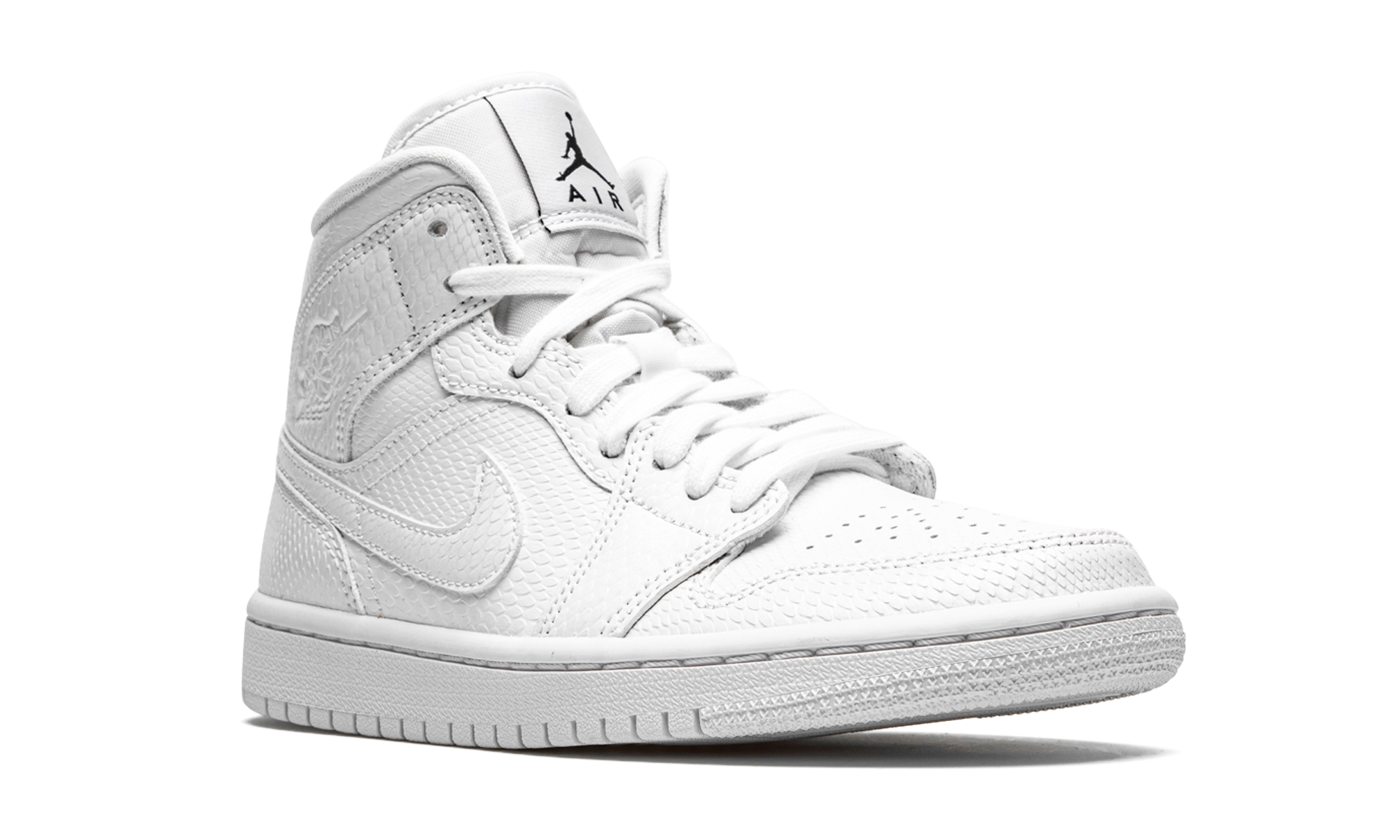 Air Jordan 1 Mid White Snakeskin - resellguru.app