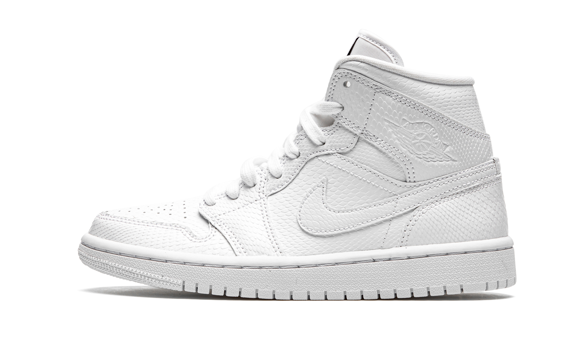 Air Jordan 1 Mid White Snakeskin - resellguru.app
