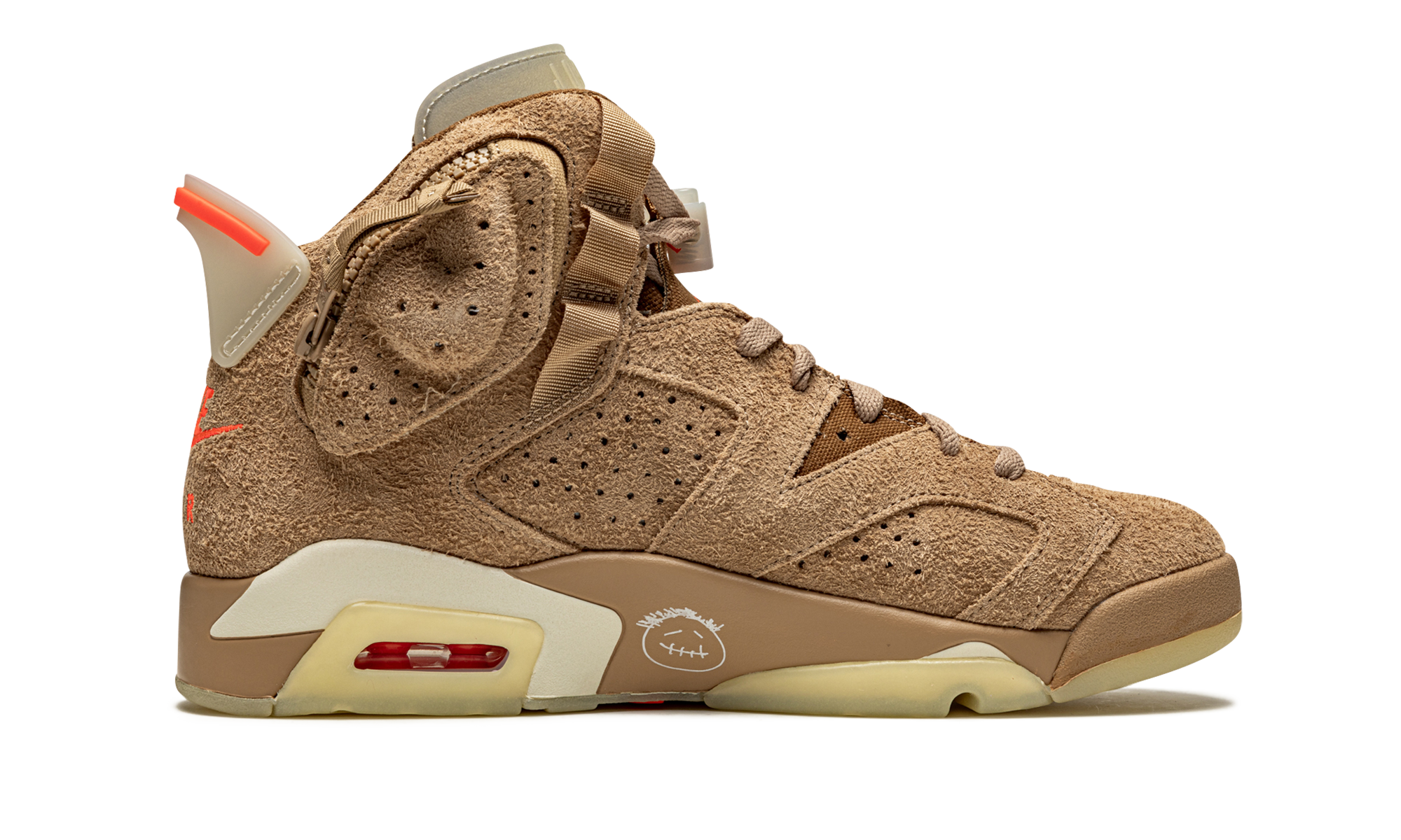 Air Jordan 6 Retro Travis Scott British Khaki - resellguru.app