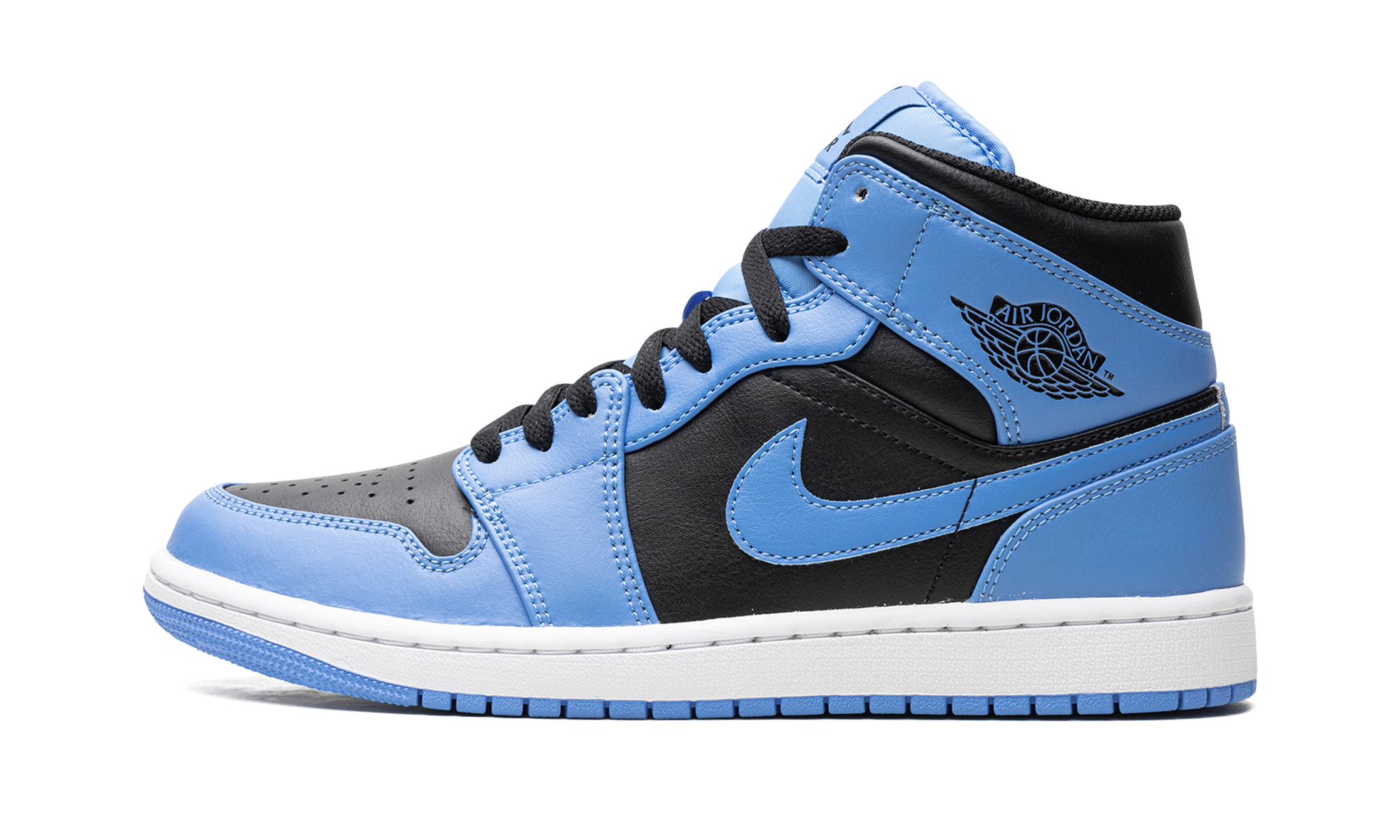 Air Jordan 1 Mid University Blue Black - resellguru.app