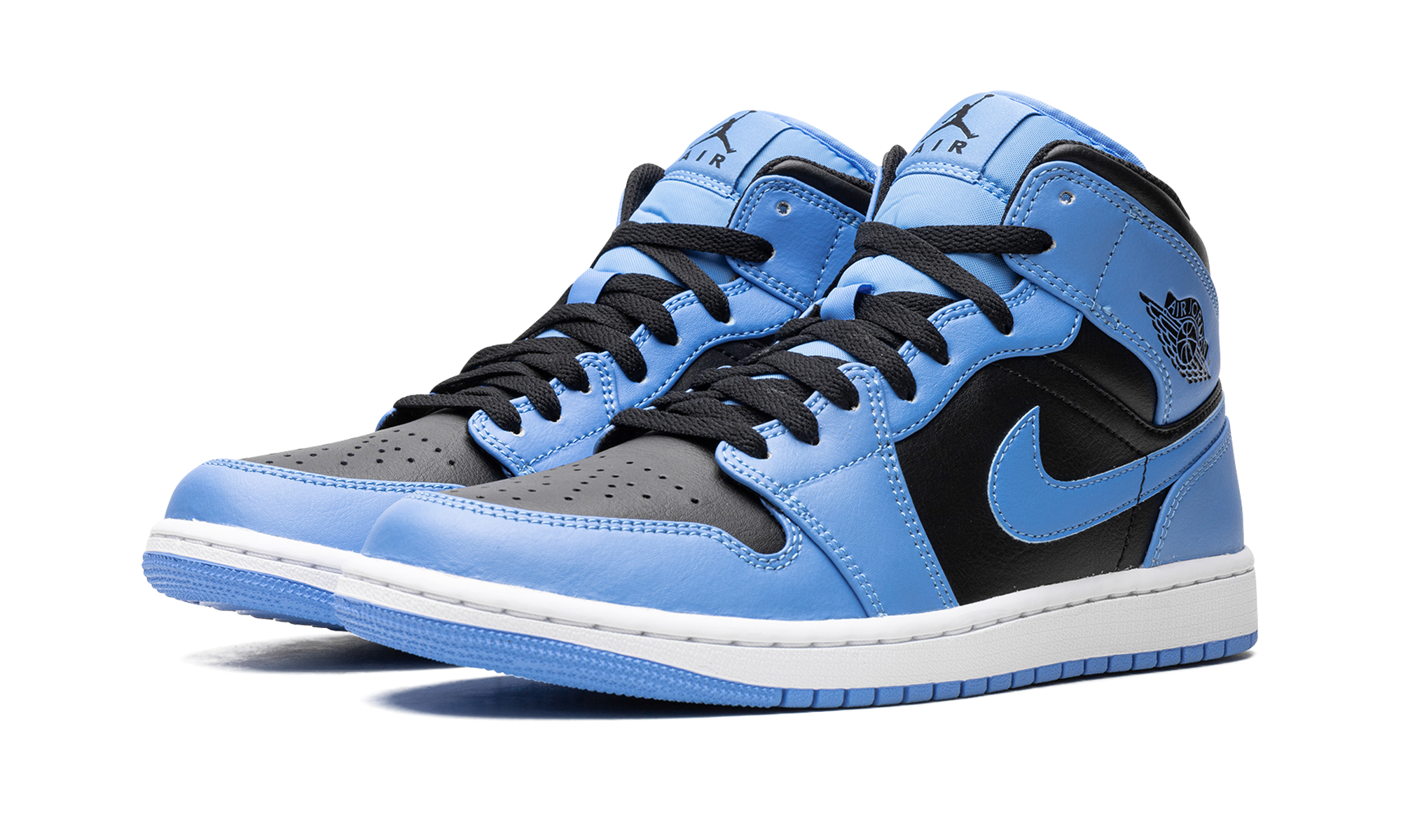 Air Jordan 1 Mid University Blue Black - resellguru.app
