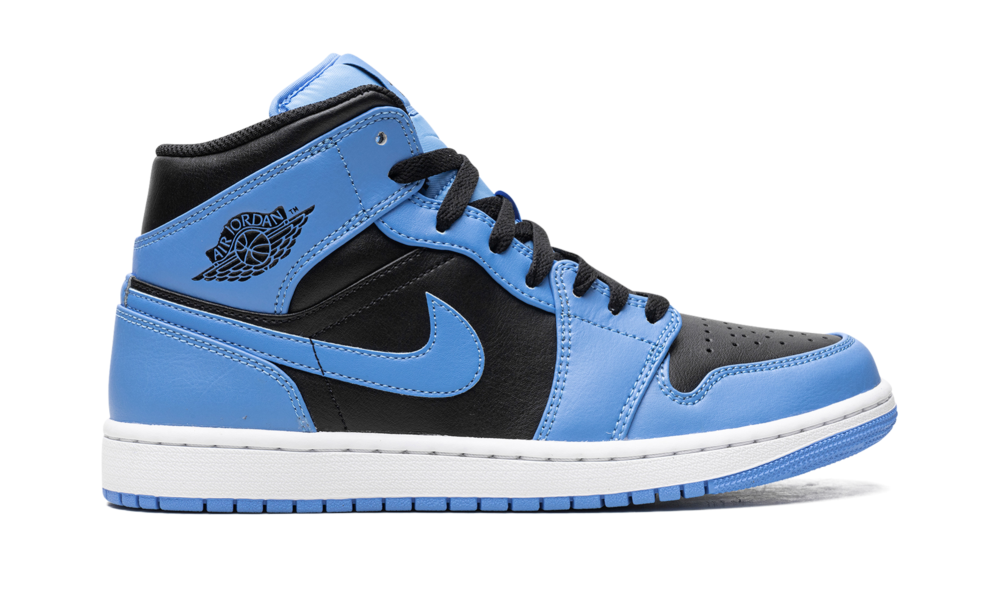 Air Jordan 1 Mid University Blue Black - resellguru.app