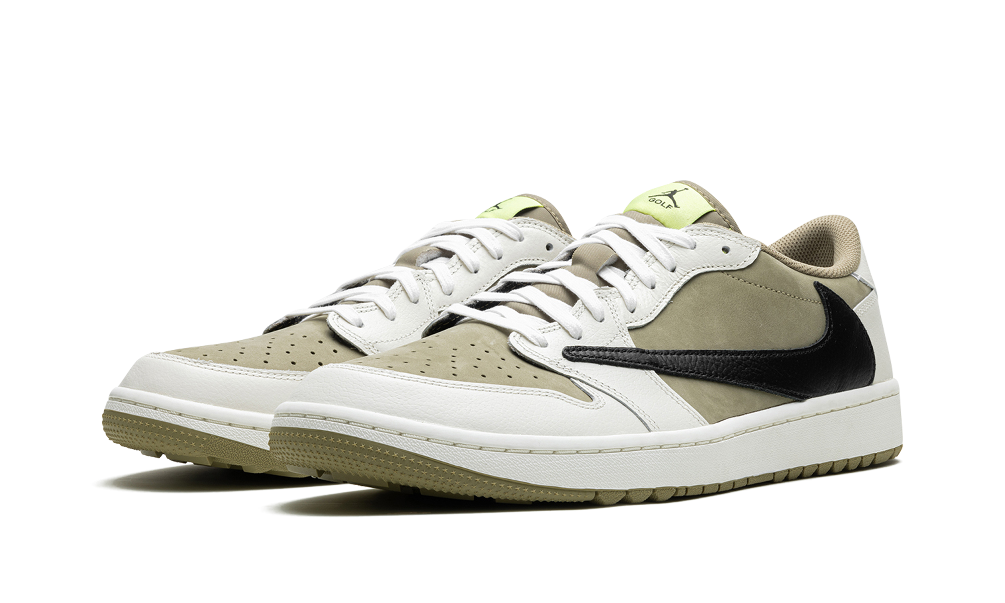 Air Jordan 1 Retro Low Golf Travis Scott Neutral Olive - resellguru.app