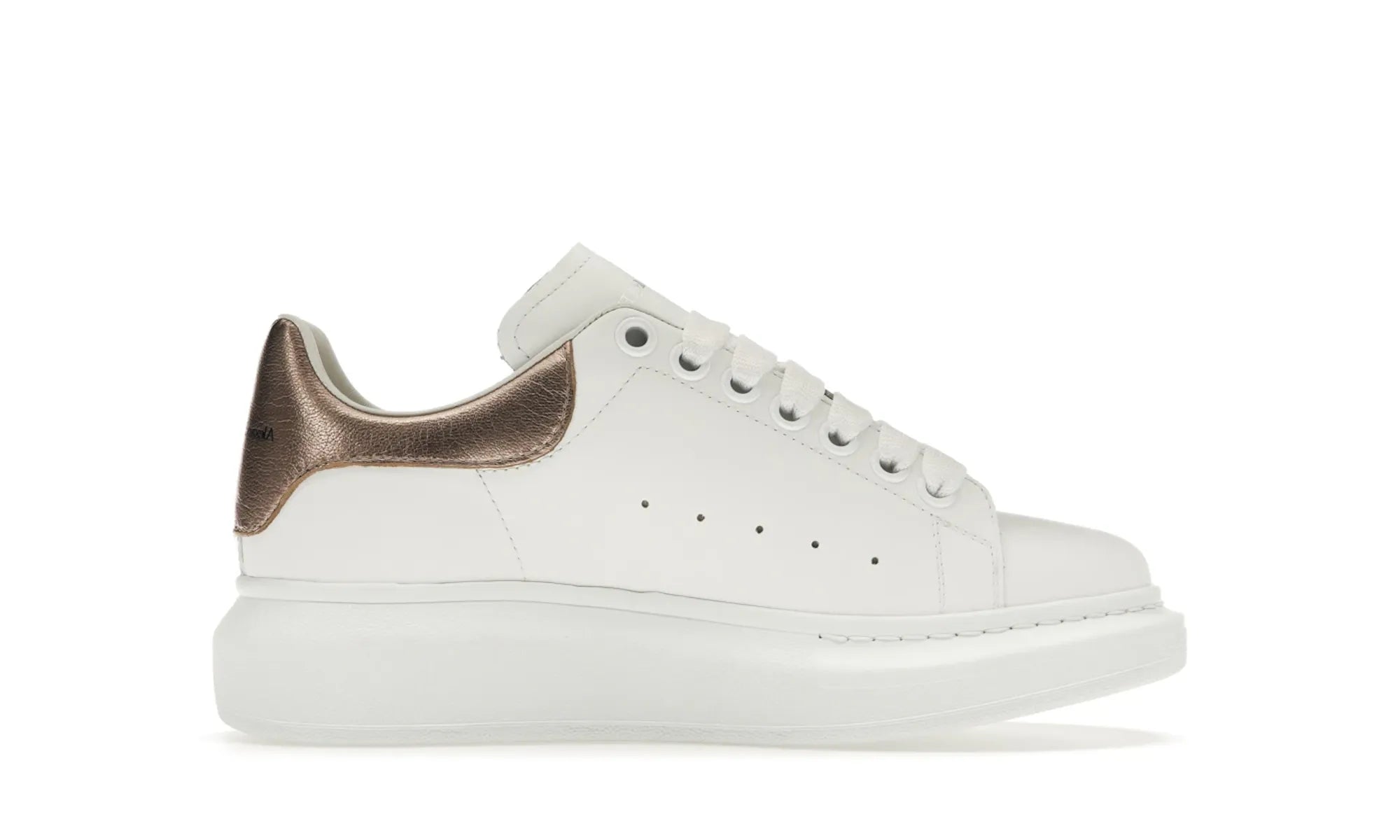 Alexander McQueen Oversized White Rose Gold - resellguru.app