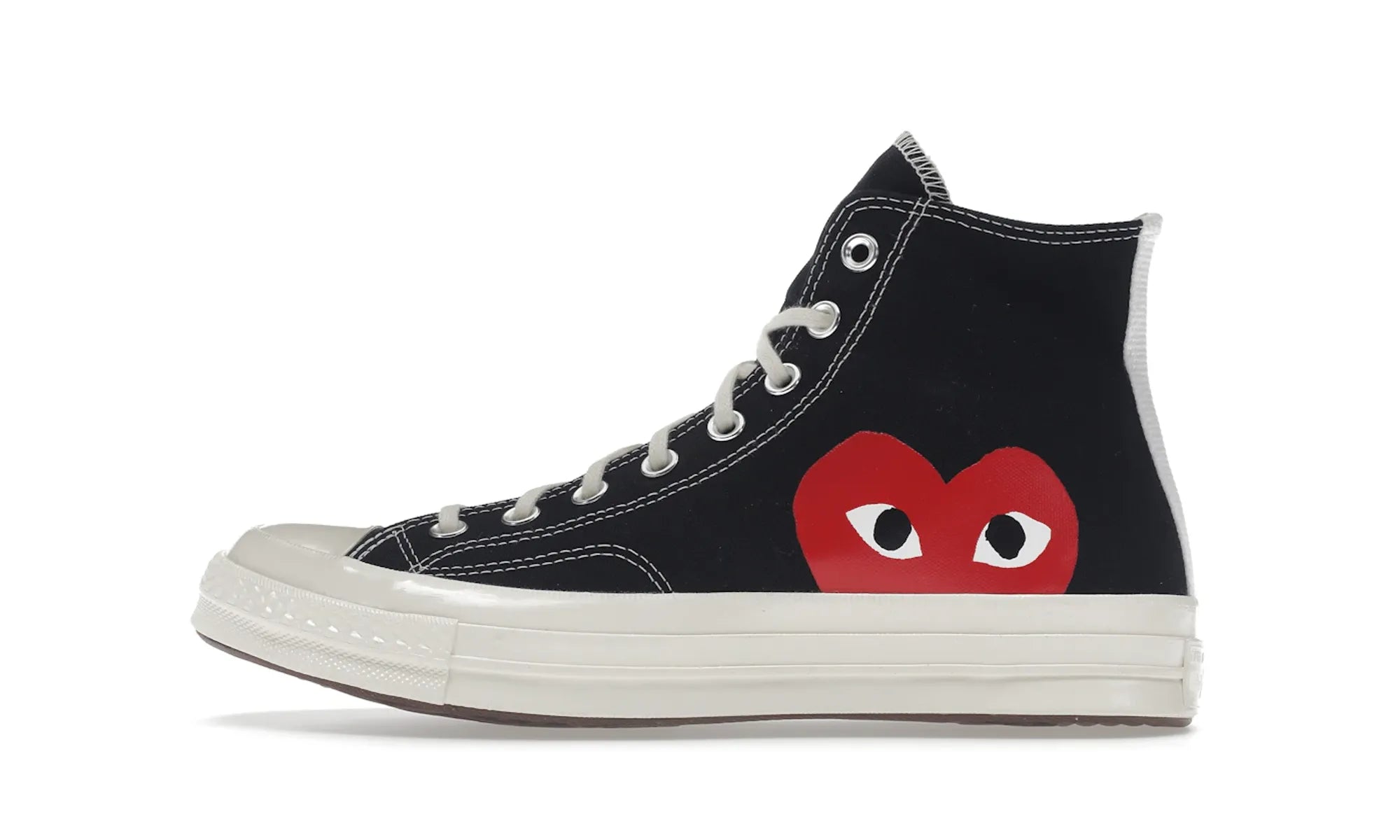 Converse Chuck Taylor All Star 70 Hi Comme des Garcons PLAY Black - resellguru.app