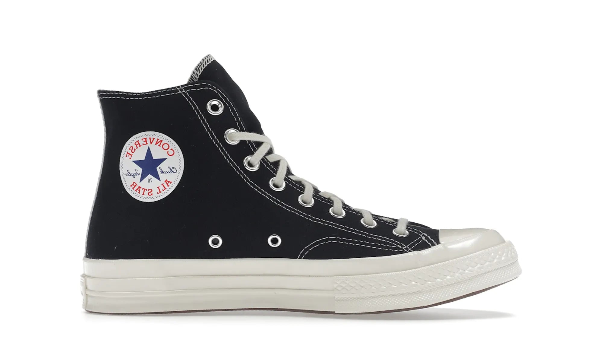 Converse Chuck Taylor All Star 70 Hi Comme des Garcons PLAY Black - resellguru.app