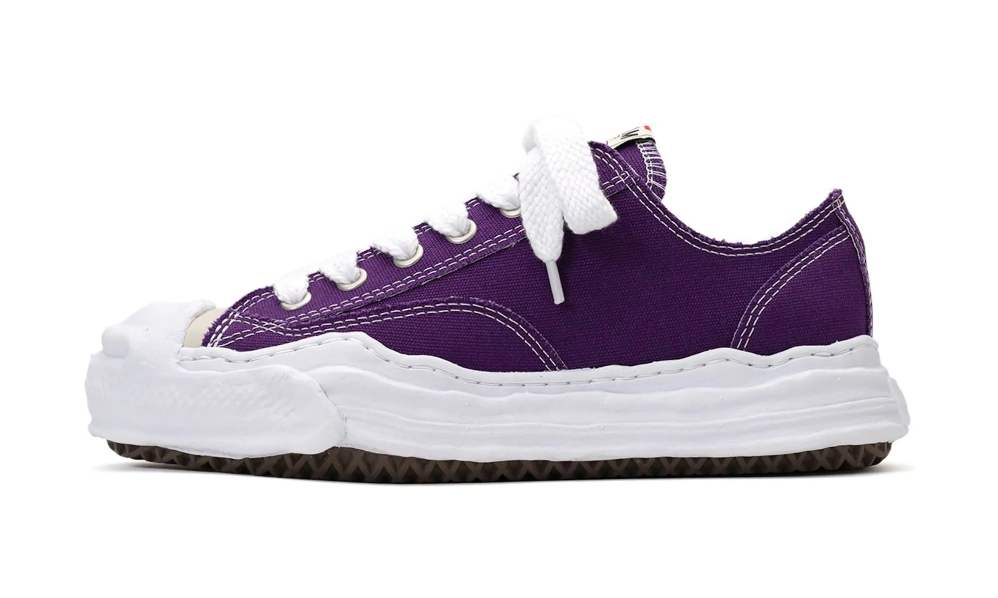 Maison Mihara Yasuhiro Hank OG Sole Canvas Low Purple - resellguru.app