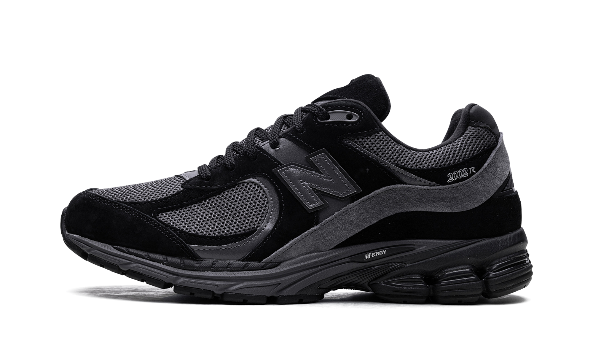 New Balance 2002R Black Dark Grey - resellguru.app