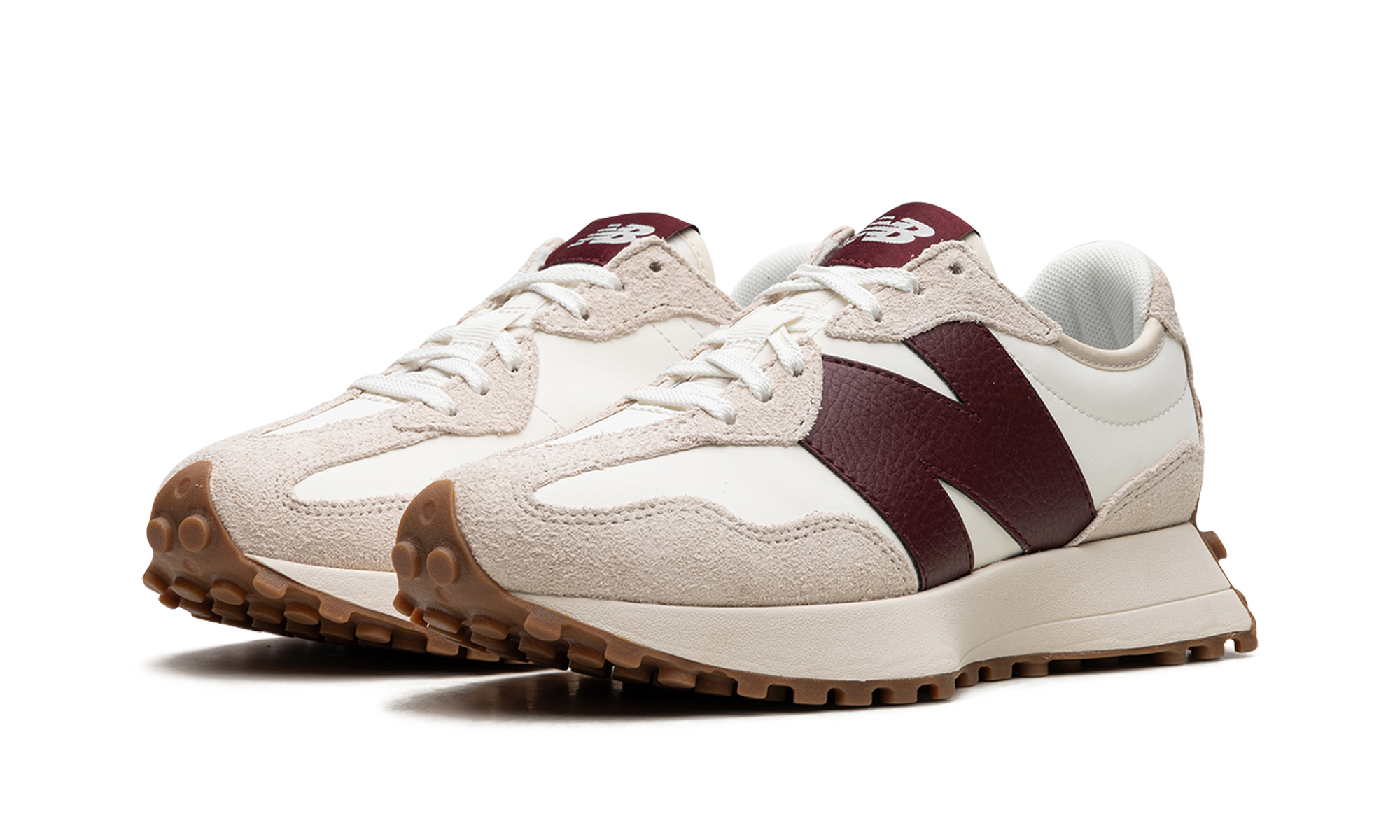 New Balance 327 Moonbeam Classic Burgundy - resellguru.app