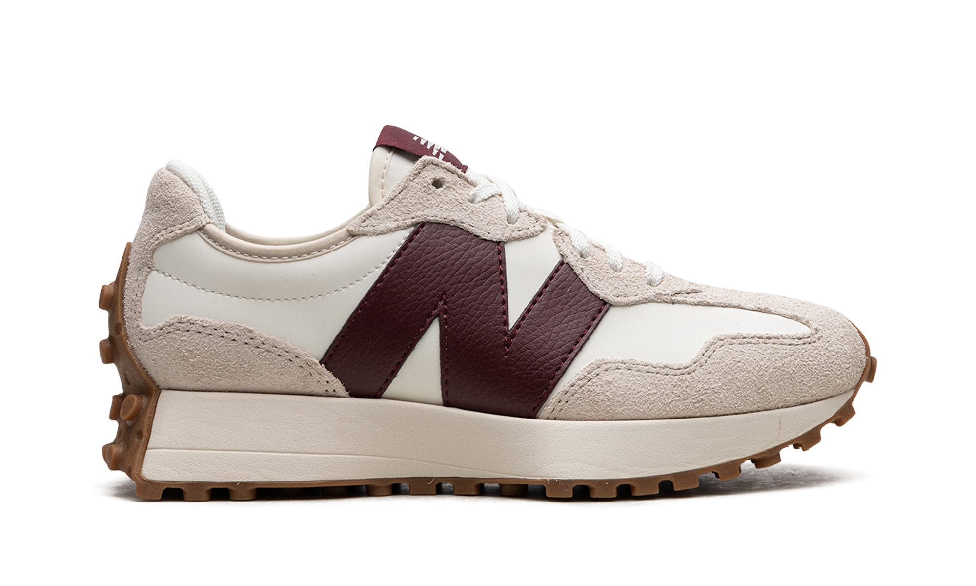 New Balance 327 Moonbeam Classic Burgundy - resellguru.app