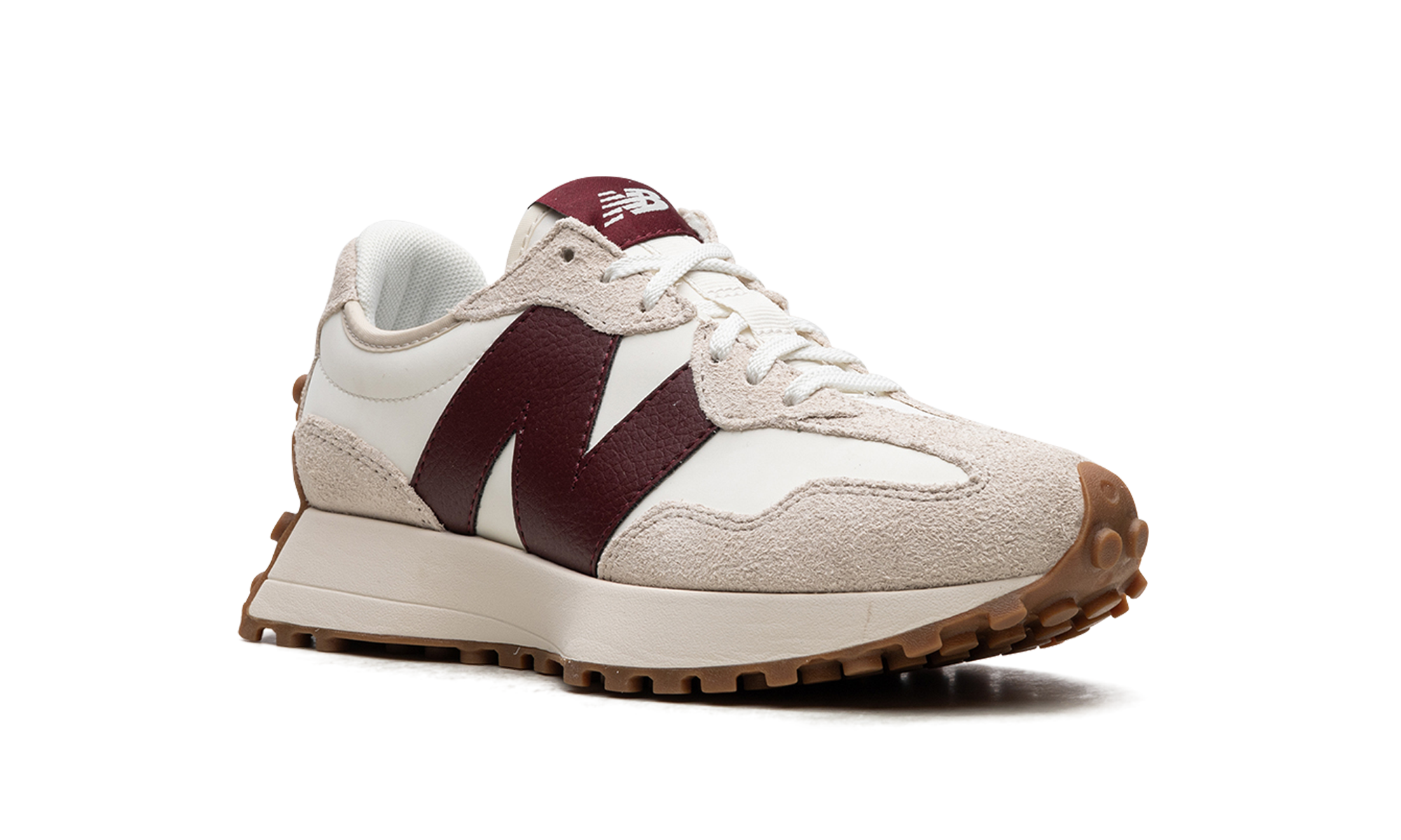 New Balance 327 Moonbeam Classic Burgundy - resellguru.app