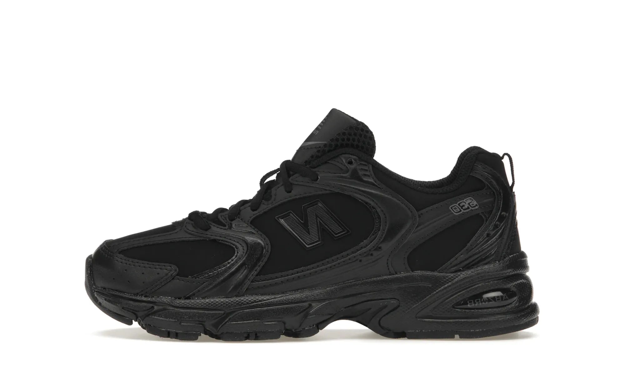 New Balance 530 Triple Black Leather - resellguru.app