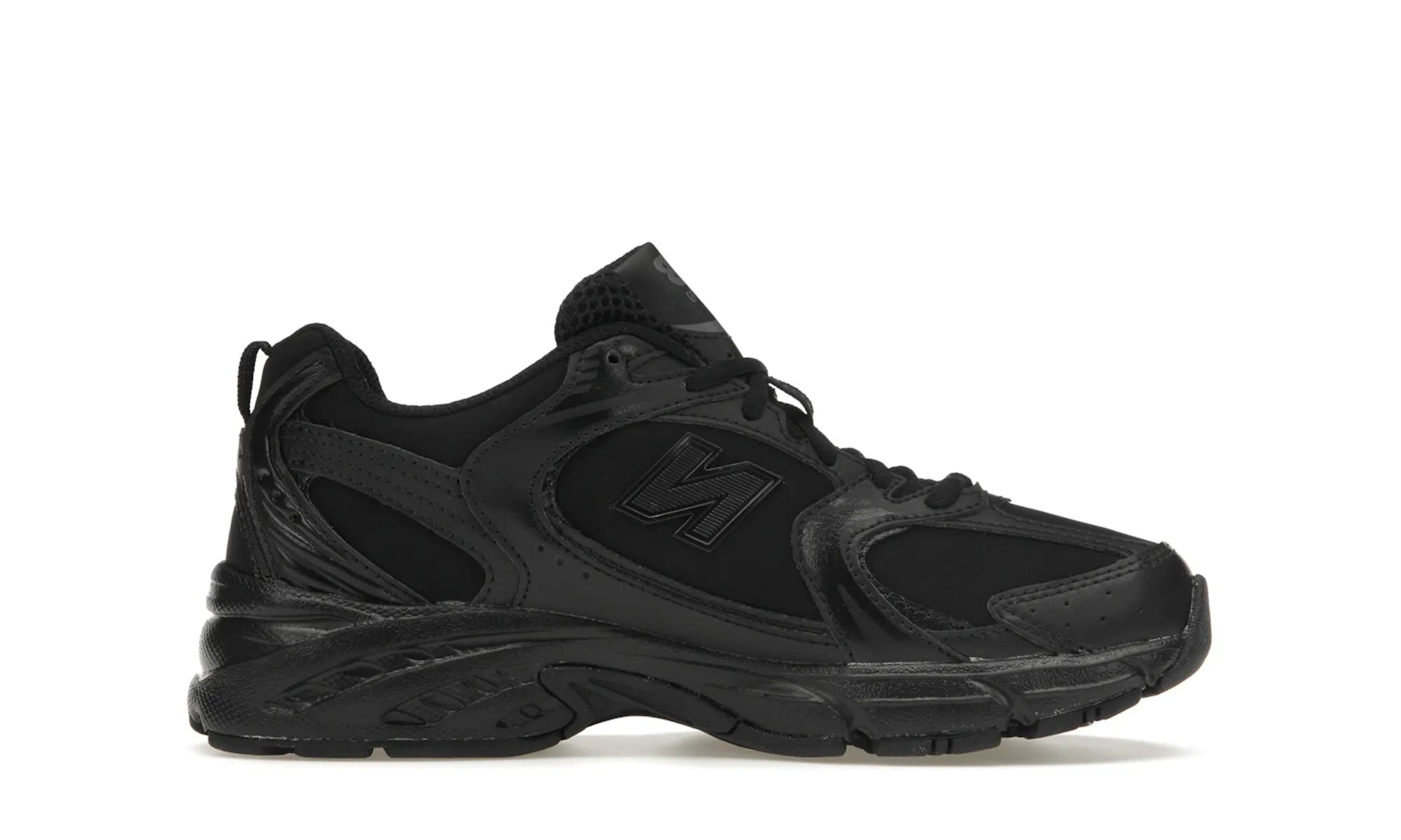 New Balance 530 Triple Black Leather - resellguru.app