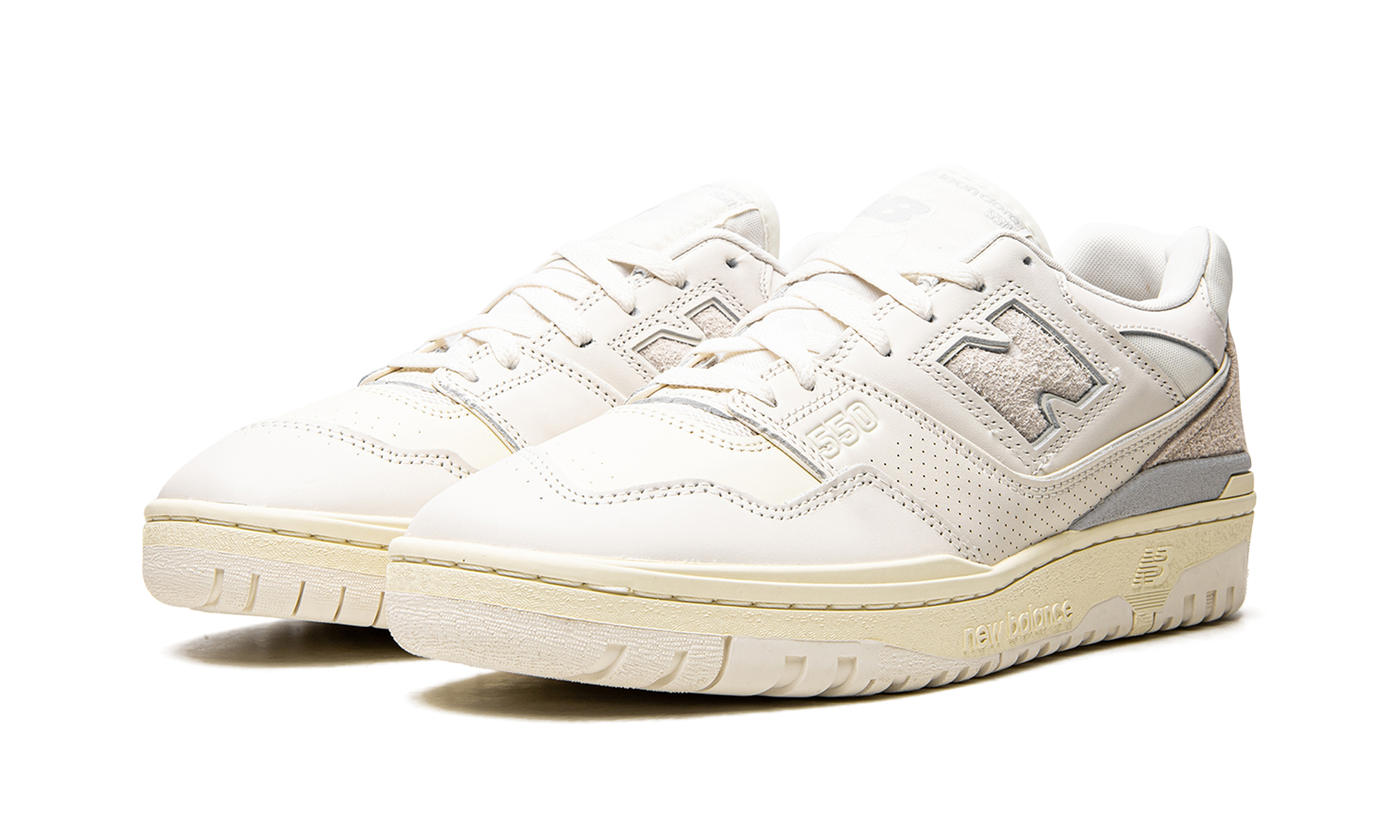 New Balance 550 Aime Leon Dore White Leather - resellguru.app