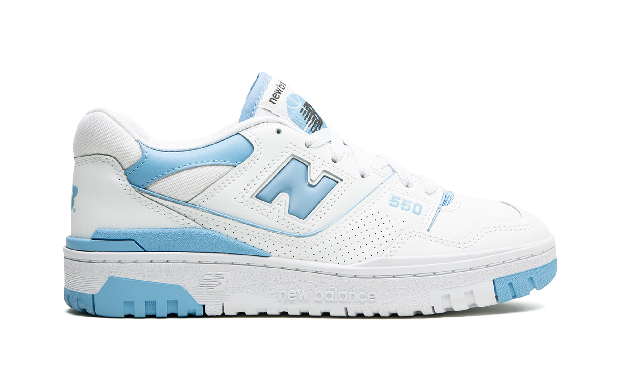 New Balance 550 UNC White Dusk Blue - resellguru.app