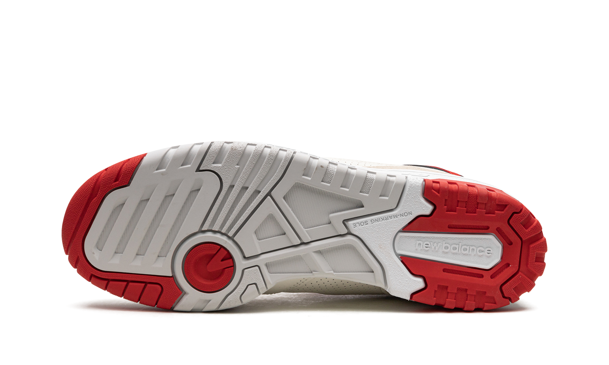 New Balance 550 Sea Salt True Red - resellguru.app