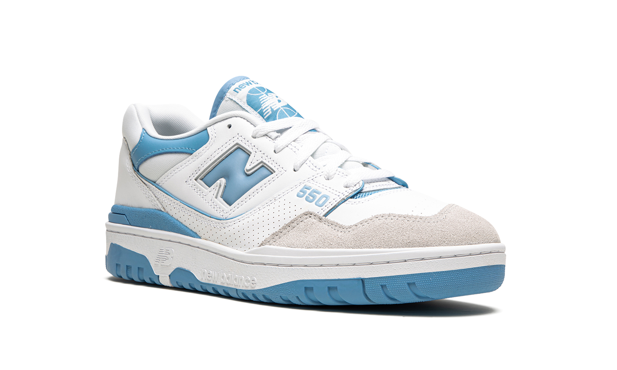 New Balance 550 White Blue Haze Rain Cloud - resellguru.app