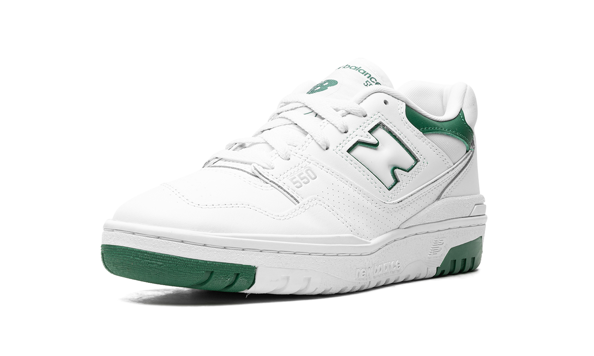 New Balance 550 White Classic Green - resellguru.app