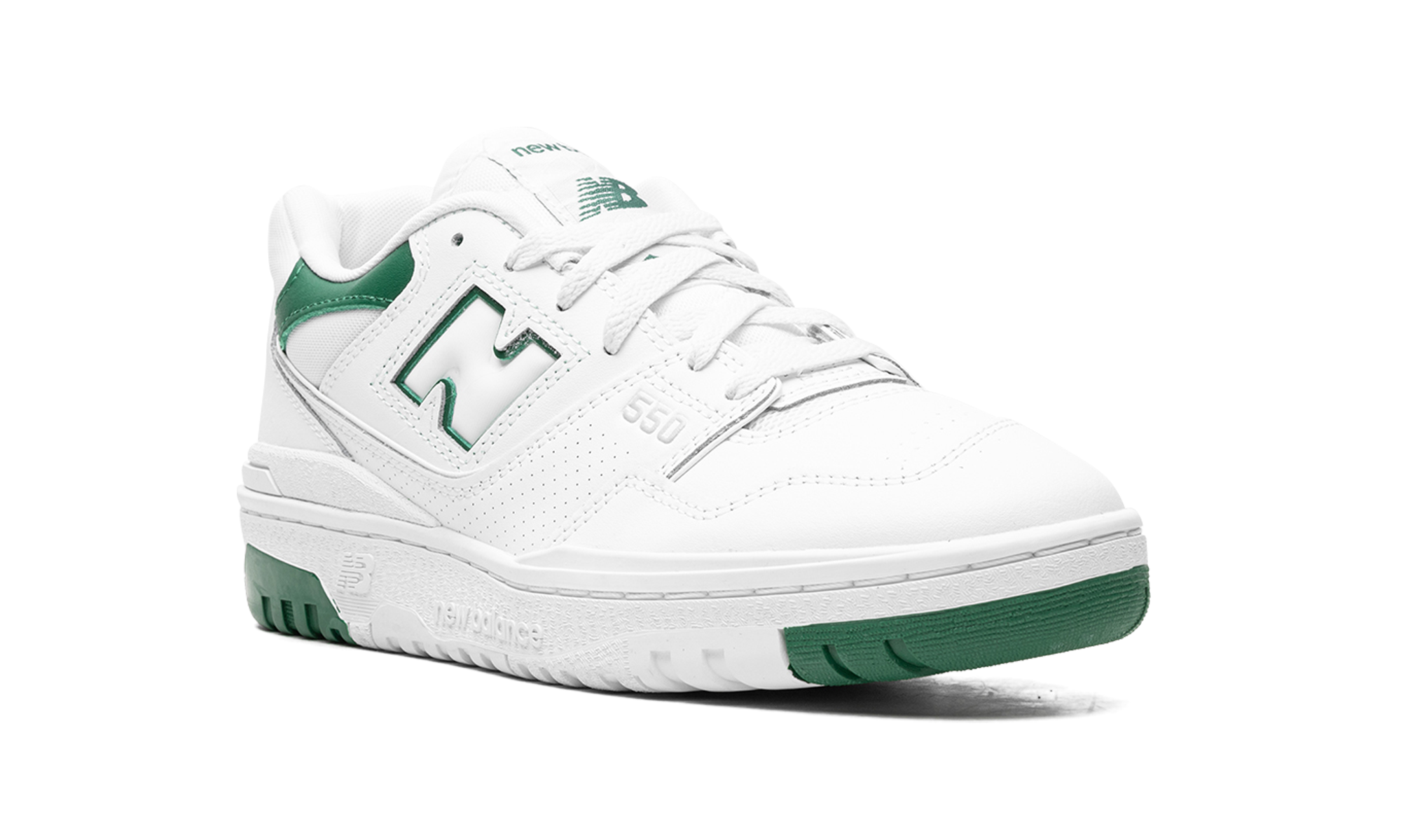 New Balance 550 White Classic Green - resellguru.app