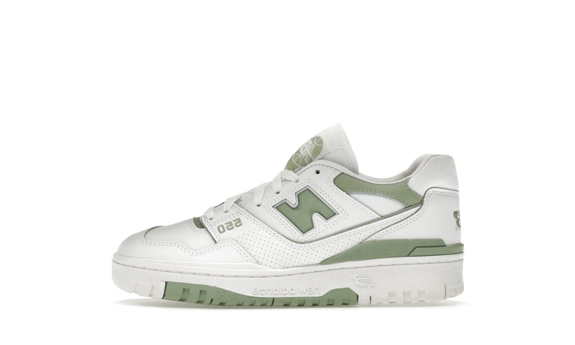 New Balance 550 White Mint Green - resellguru.app