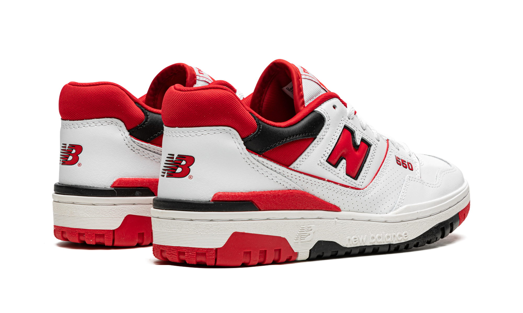 New Balance 550 White Red - resellguru.app