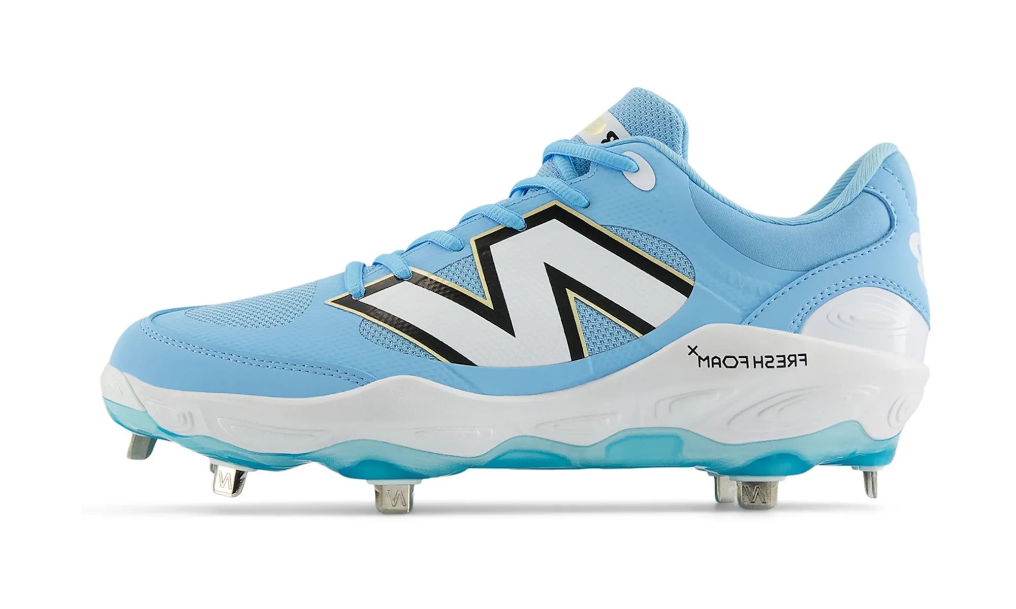 New Balance Fresh Foam 3000v7 Team Carolina White - resellguru.app