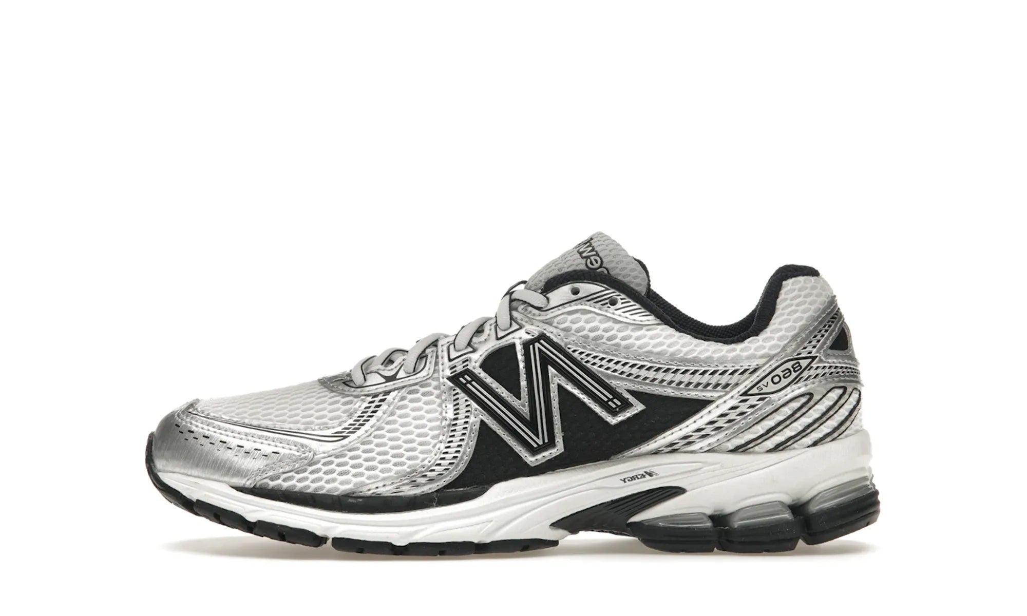 New Balance 860v2 Black White Silver - resellguru.app