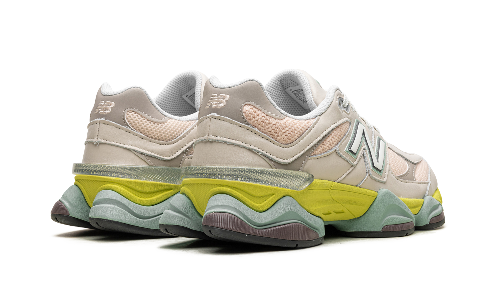 New Balance 9060 Moonbeam Vintage Rose Lime - resellguru.app