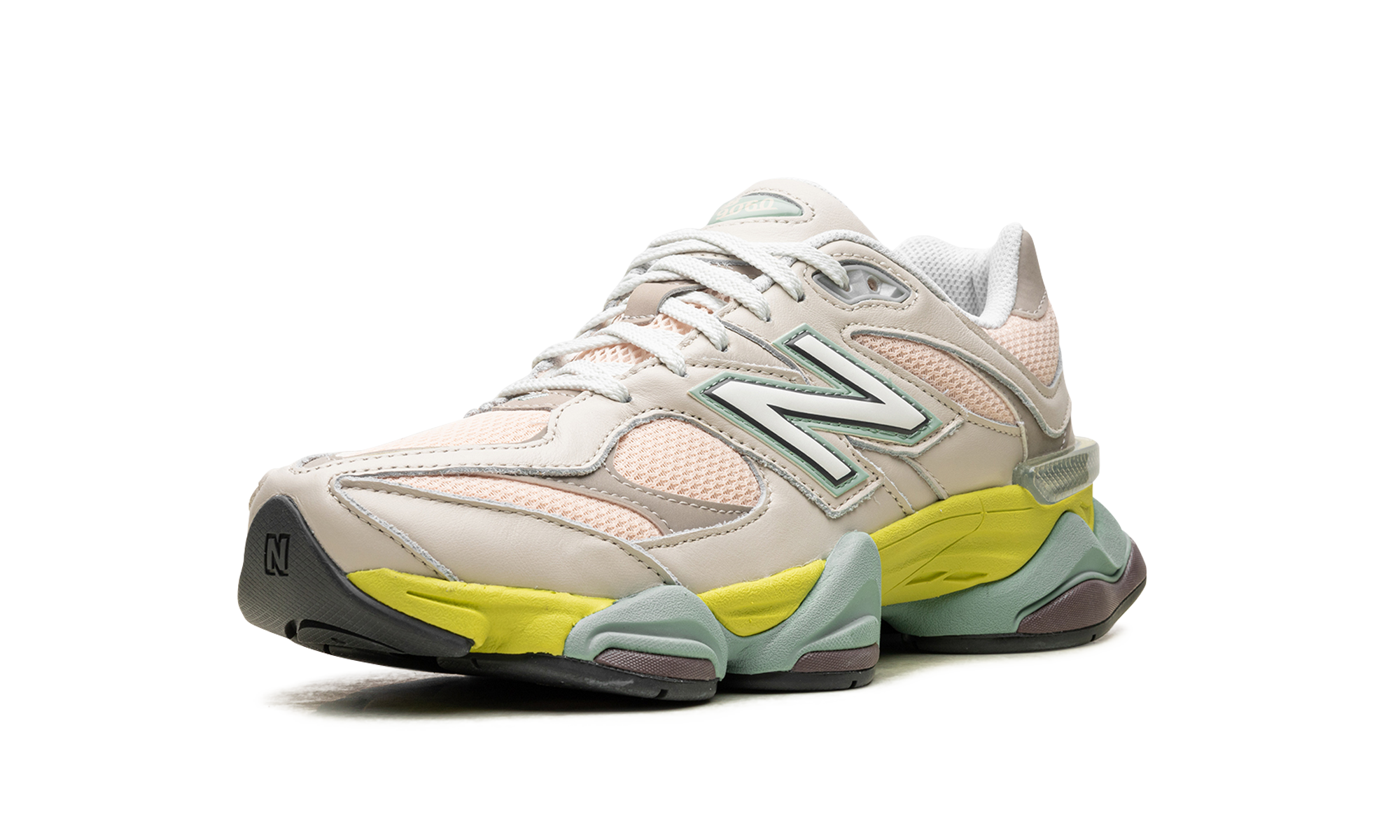 New Balance 9060 Moonbeam Vintage Rose Lime - resellguru.app