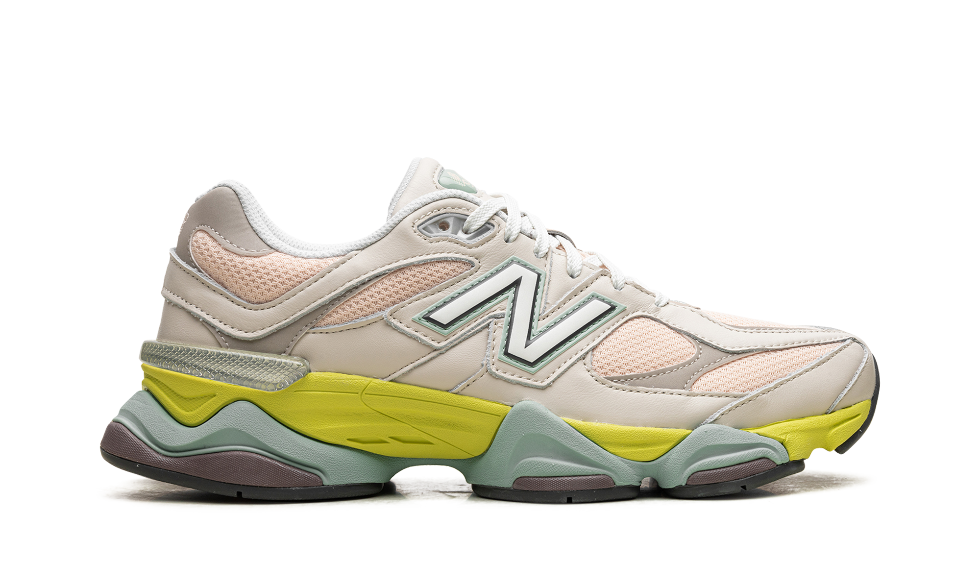 New Balance 9060 Moonbeam Vintage Rose Lime - resellguru.app