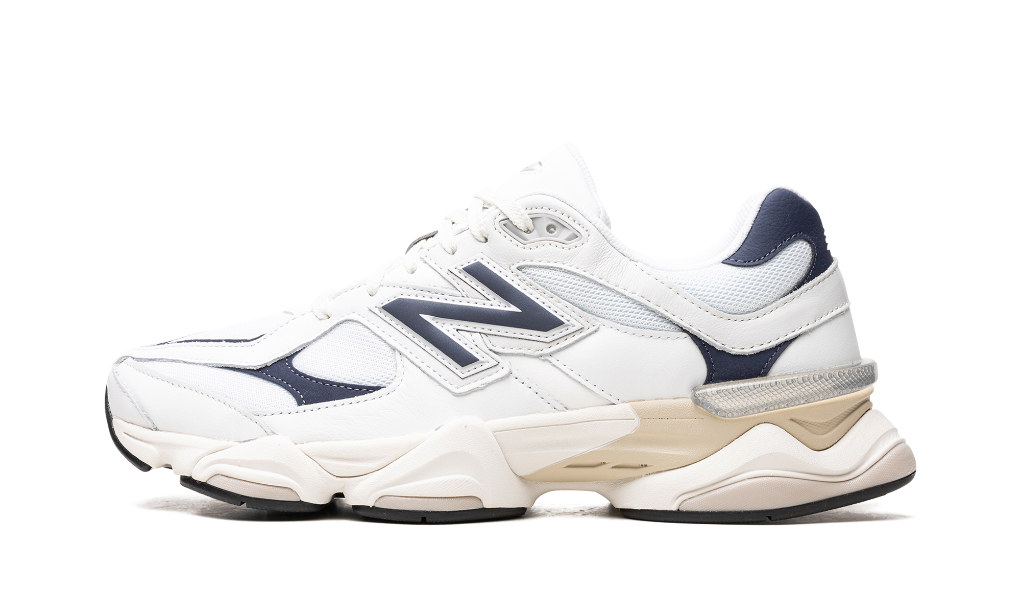 New Balance 9060 White Navy - resellguru.app