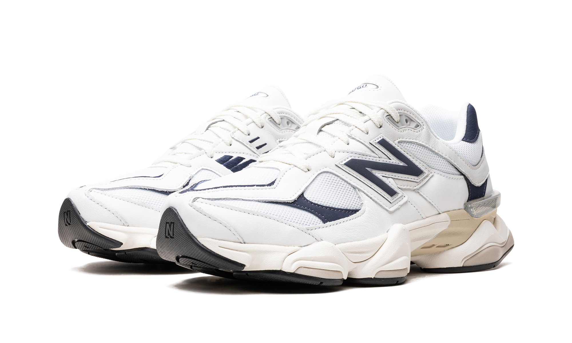 New Balance 9060 White Navy - resellguru.app