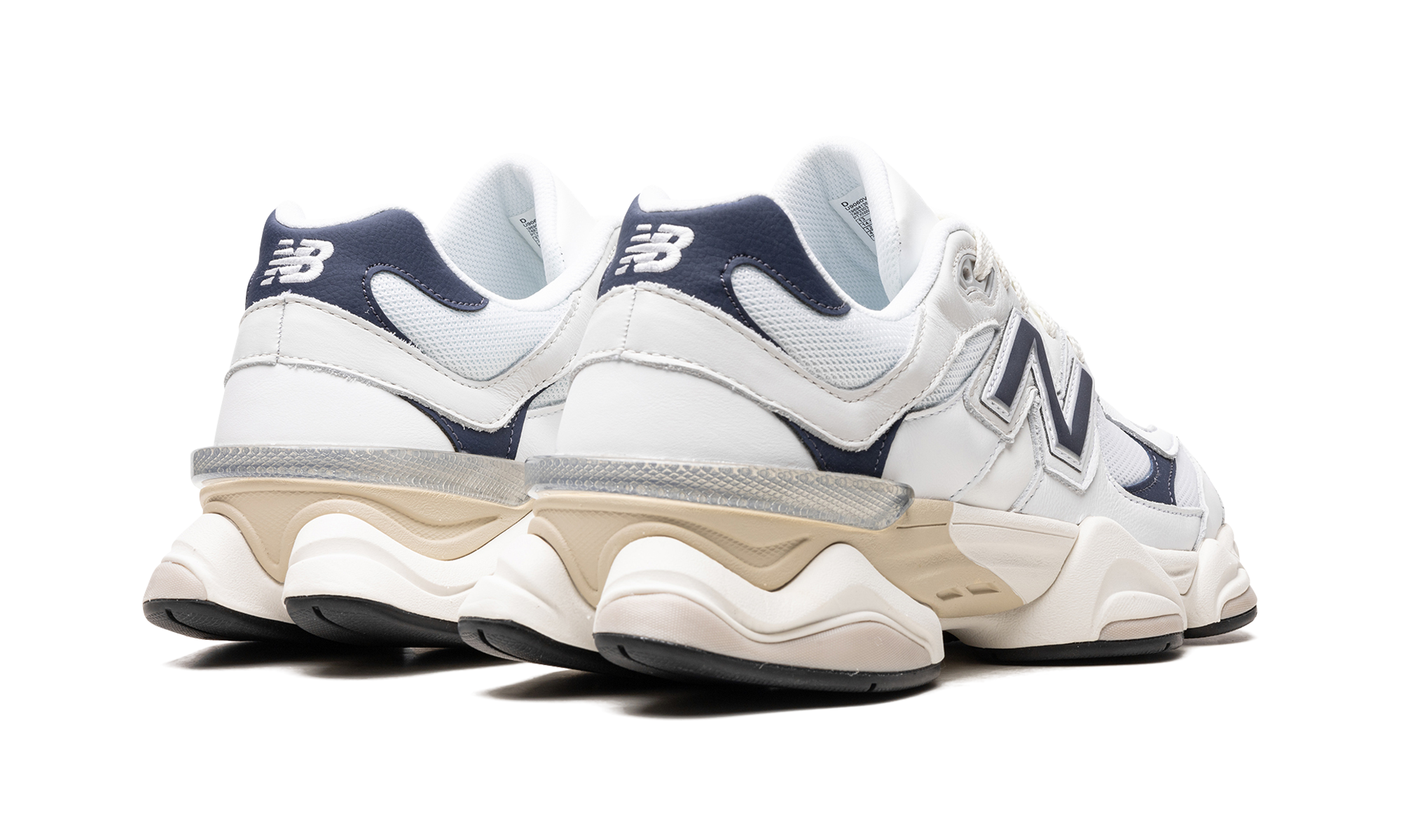 New Balance 9060 White Navy - resellguru.app