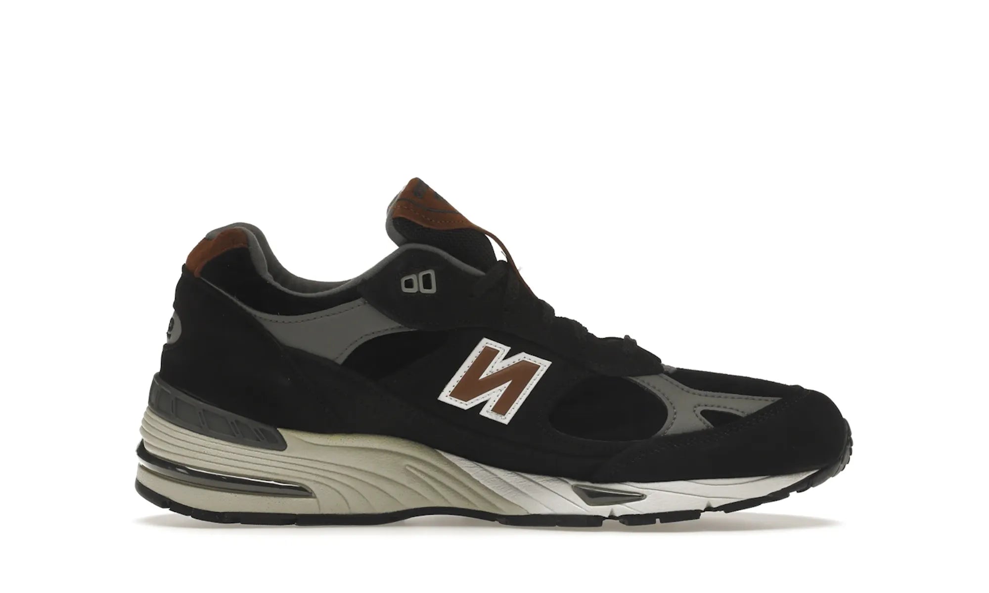 New Balance 991 MiUK Black Grey Brown - resellguru.app