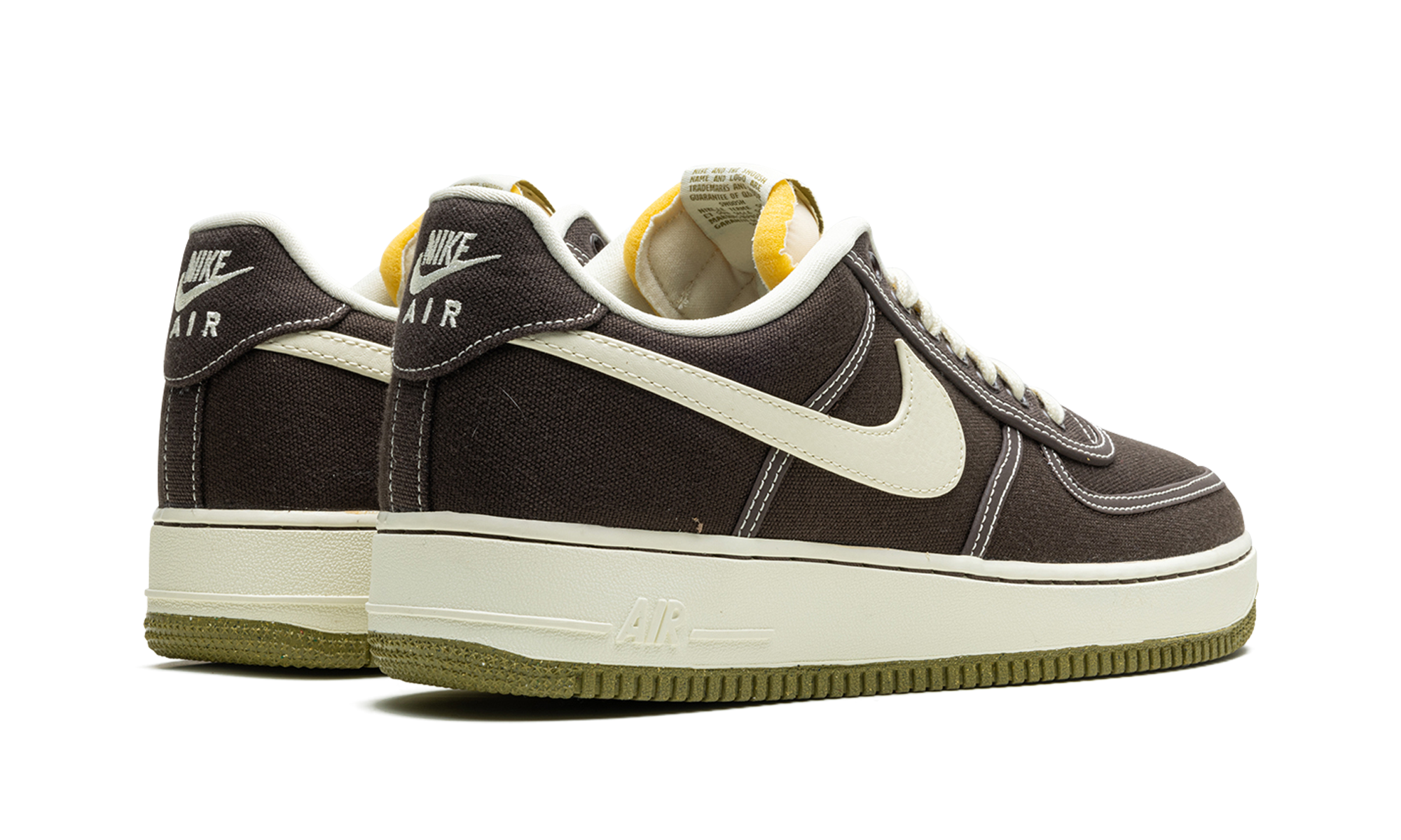 Nike Air Force 1 Low '07 PRM Canvas Baroque Brown - resellguru.app