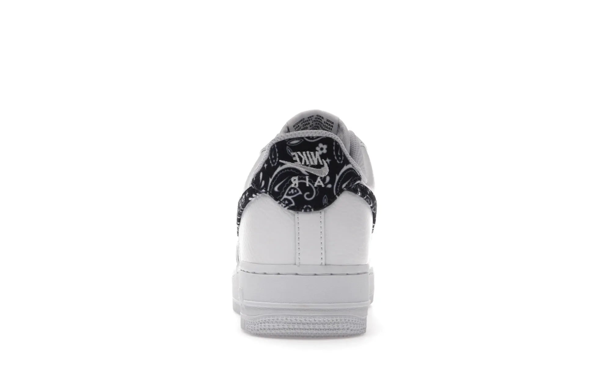 Nike Air Force 1 Low '07 Essential White Black Paisley - resellguru.app