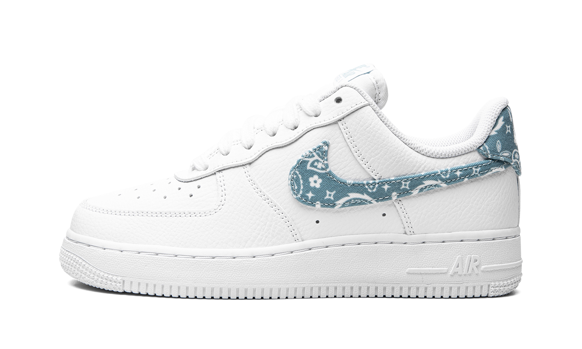 Nike Air Force 1 Low '07 Essential White Worn Blue Paisley - resellguru.app