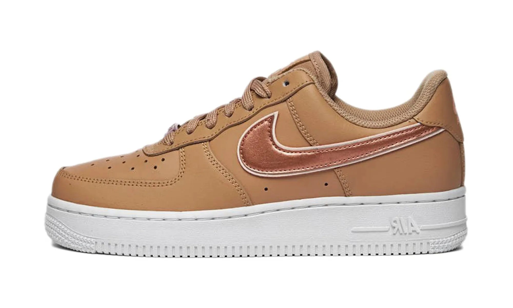 Nike Air Force 1 '07 Tan Metallic Rose Gold - resellguru.app
