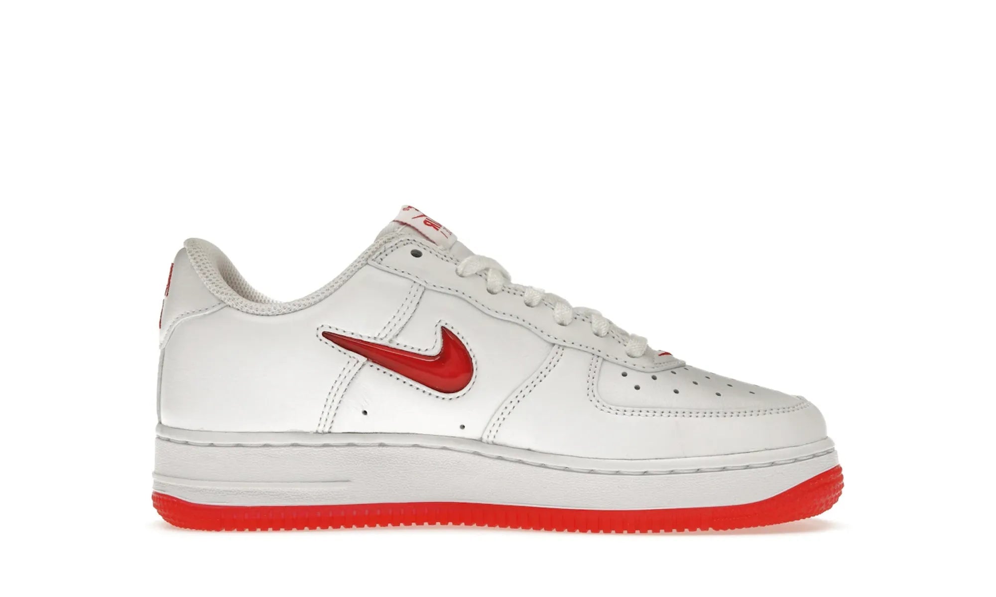 Nike Air Force 1 Low '07 Retro Color of the Month Jewel Swoosh University Red - resellguru.app