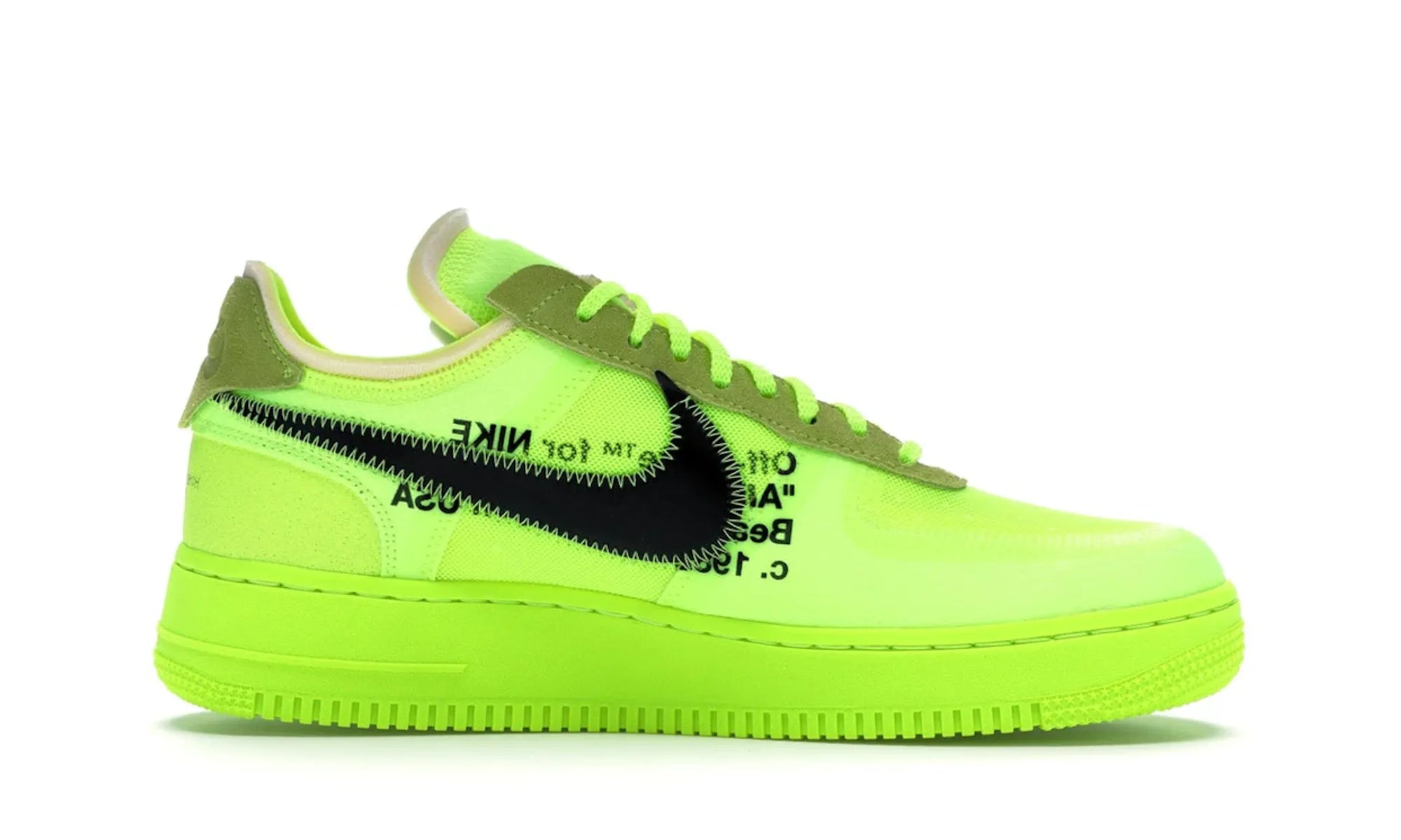 Nike Air Force 1 Low Off-White Volt - resellguru.app