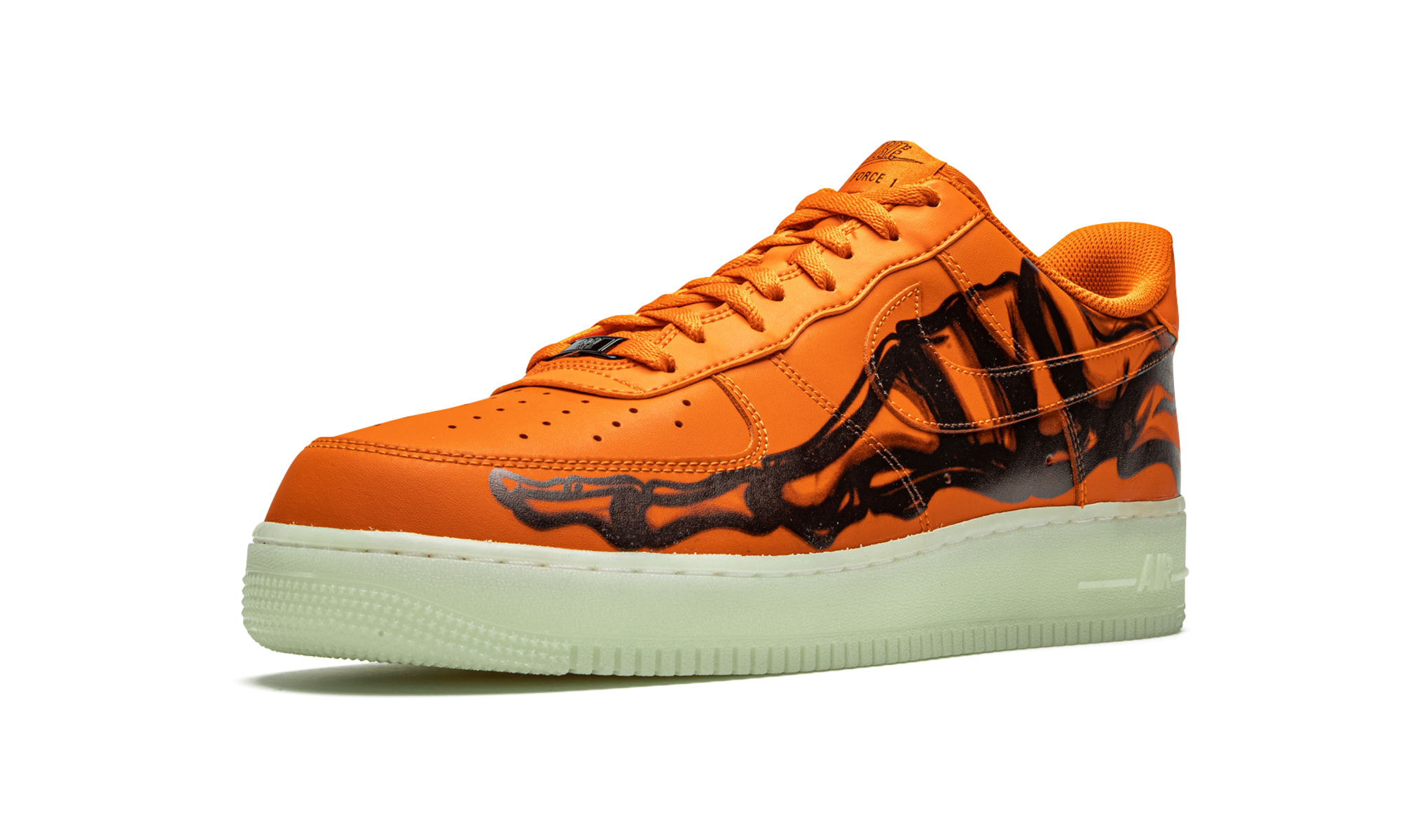 Nike Air Force 1 Low Orange Skeleton Halloween (2020) - resellguru.app