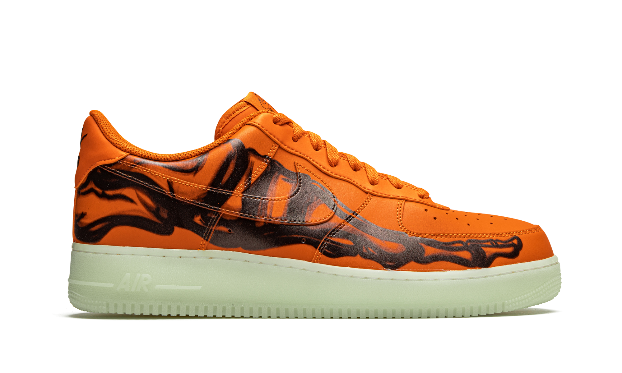 Nike Air Force 1 Low Orange Skeleton Halloween (2020) - resellguru.app