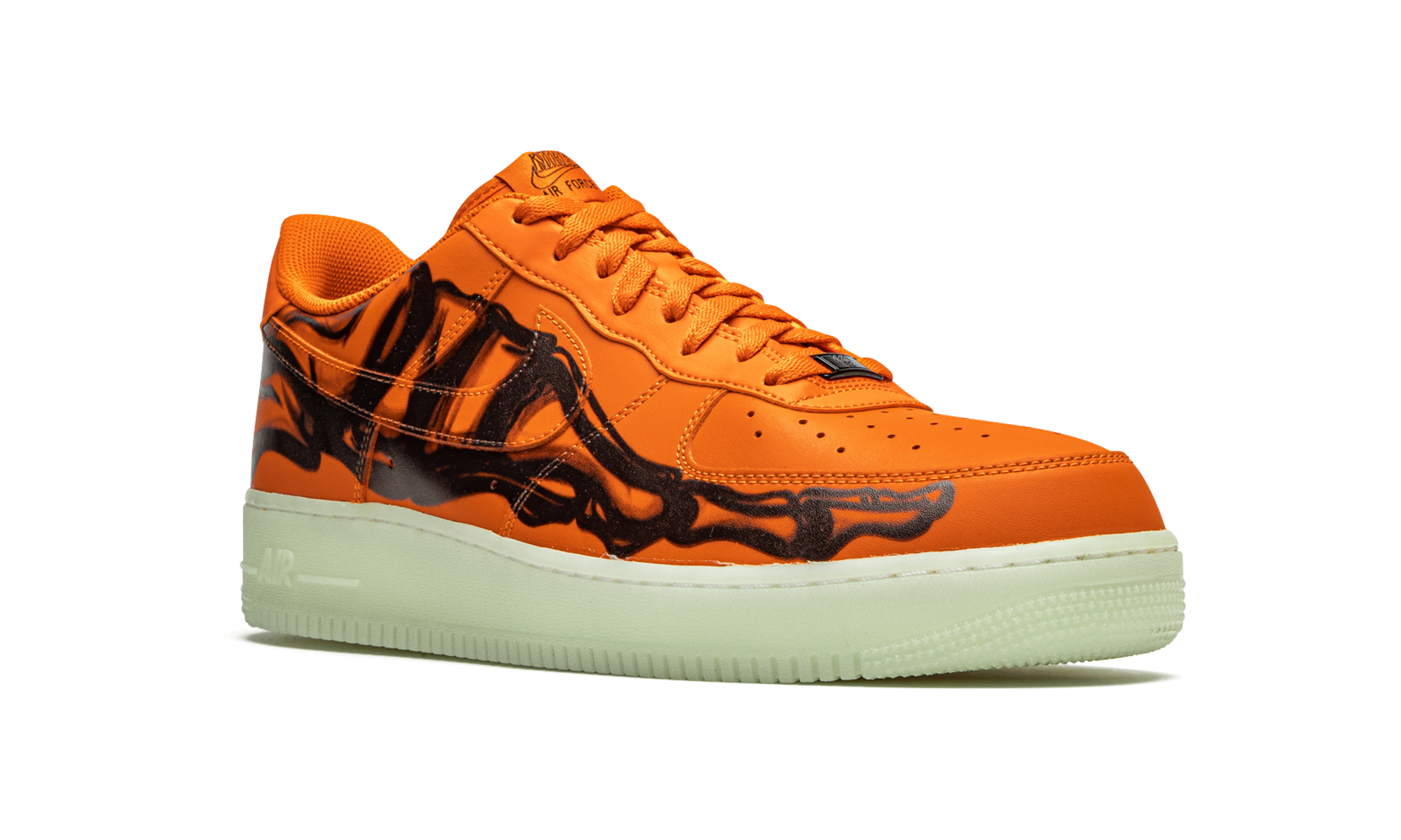 Nike Air Force 1 Low Orange Skeleton Halloween (2020) - resellguru.app