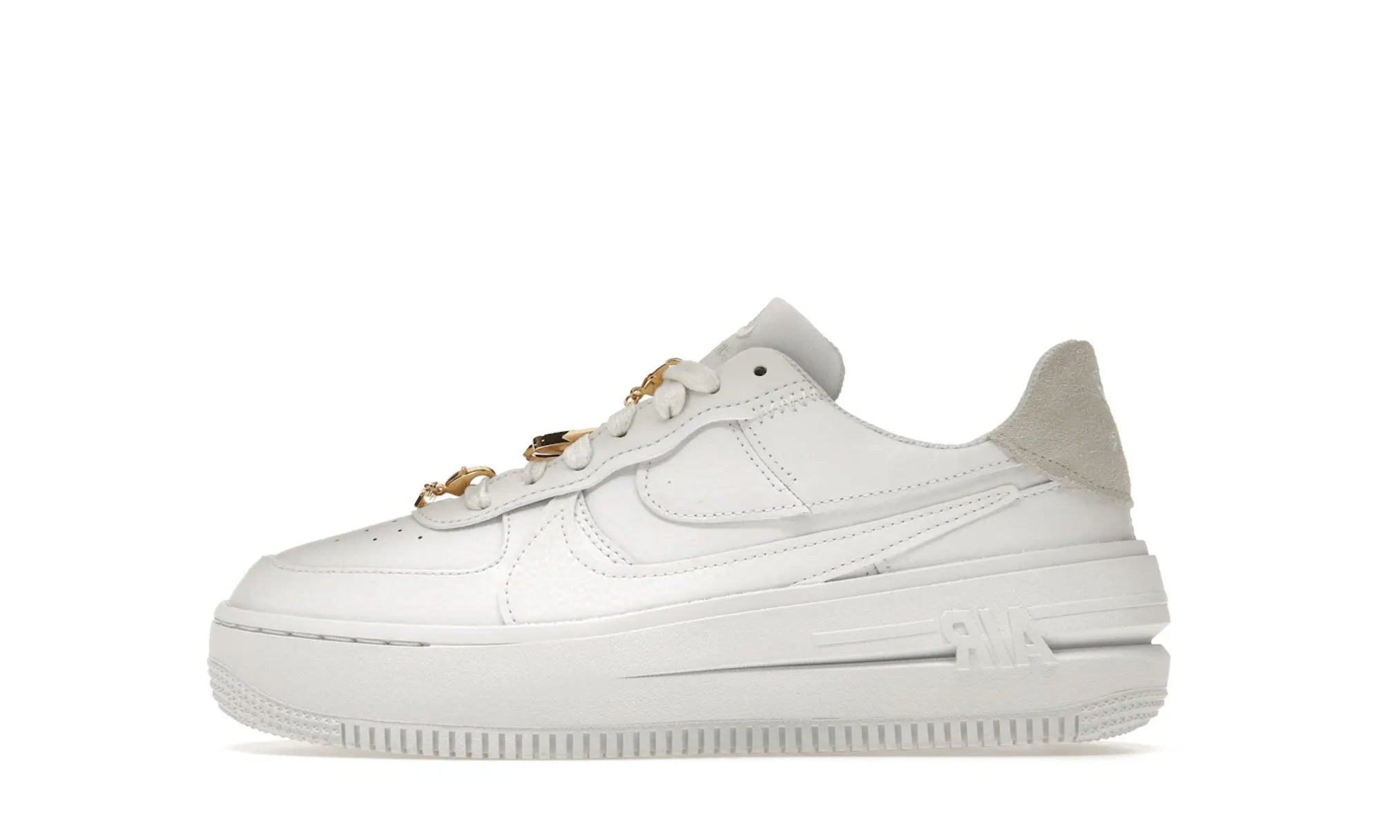 Nike Air Force 1 Low PLT.AF.ORM Bling White Metallic Gold - resellguru.app